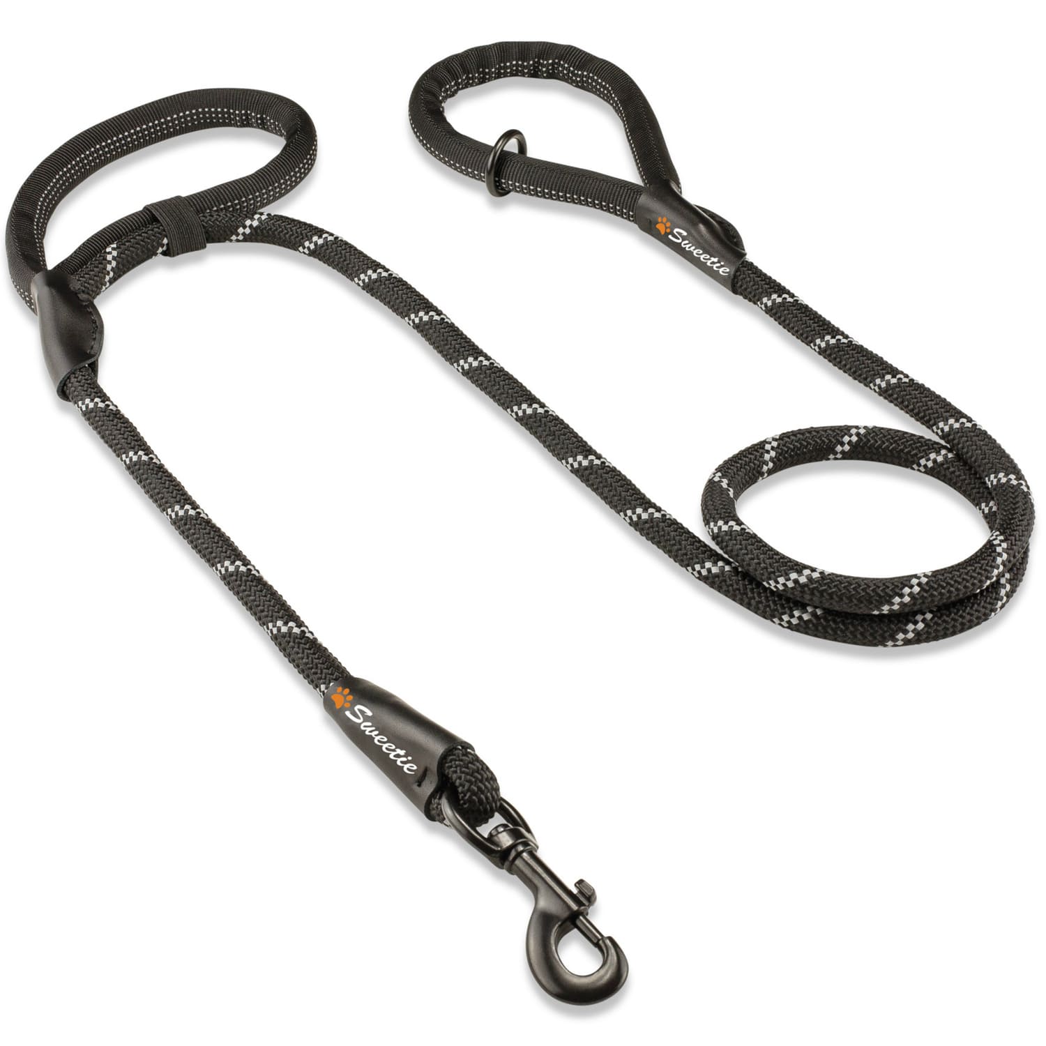 Black Rope Lead - Sweetie