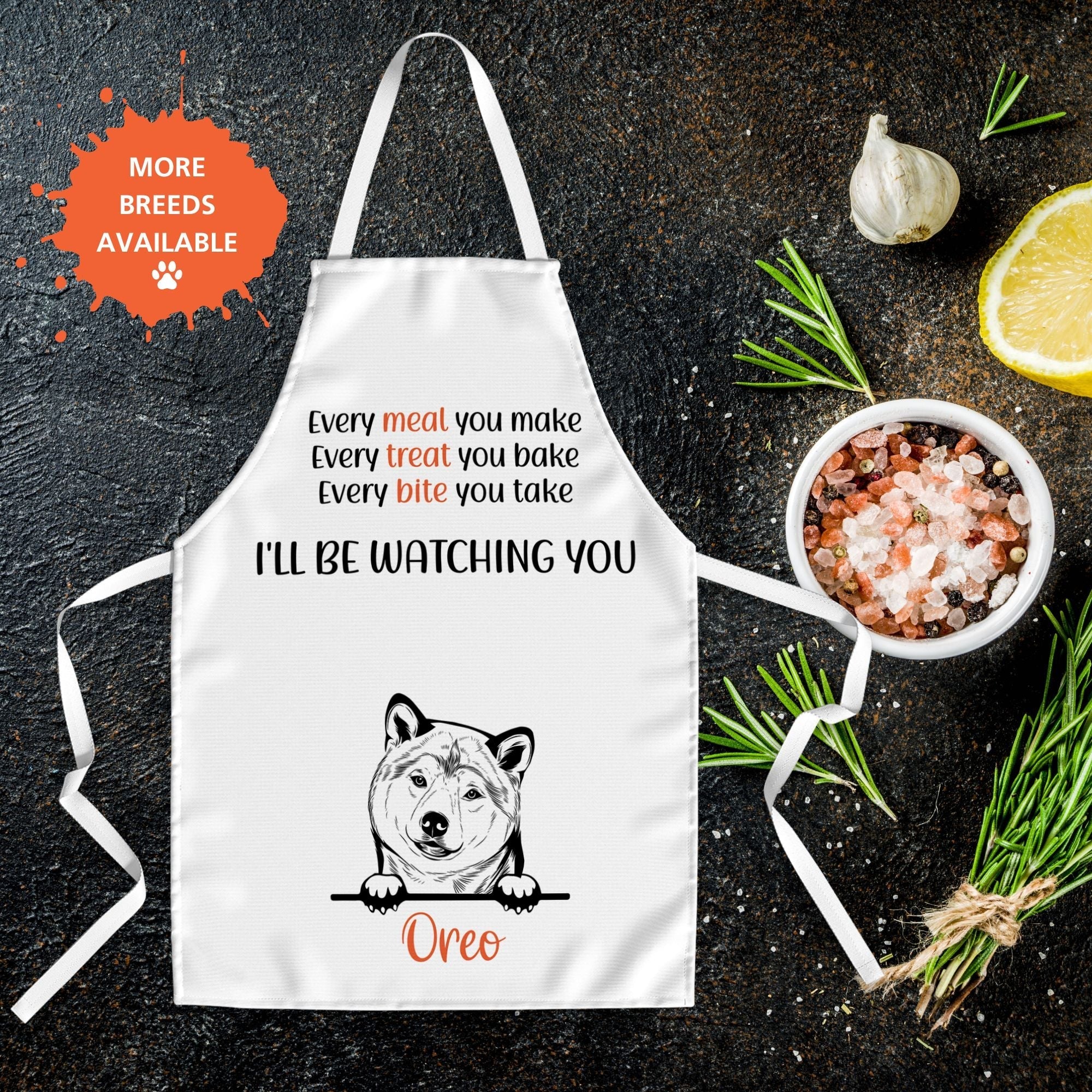 Personalised Apron - Every Meal you Make - Sweetie