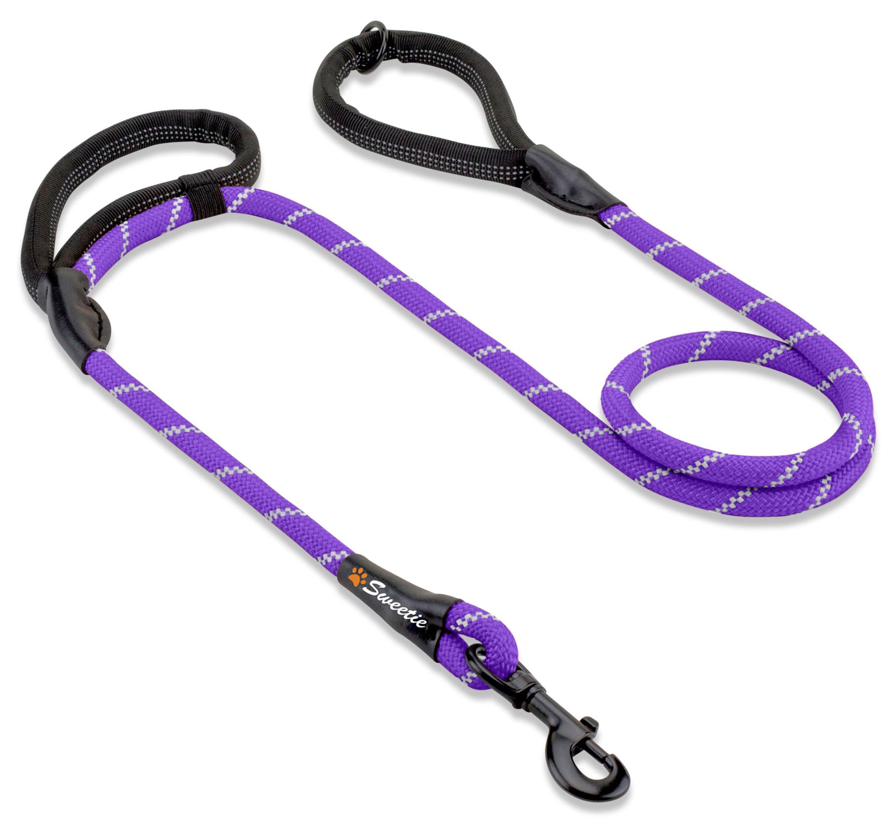 Purple Rope Lead - Sweetie