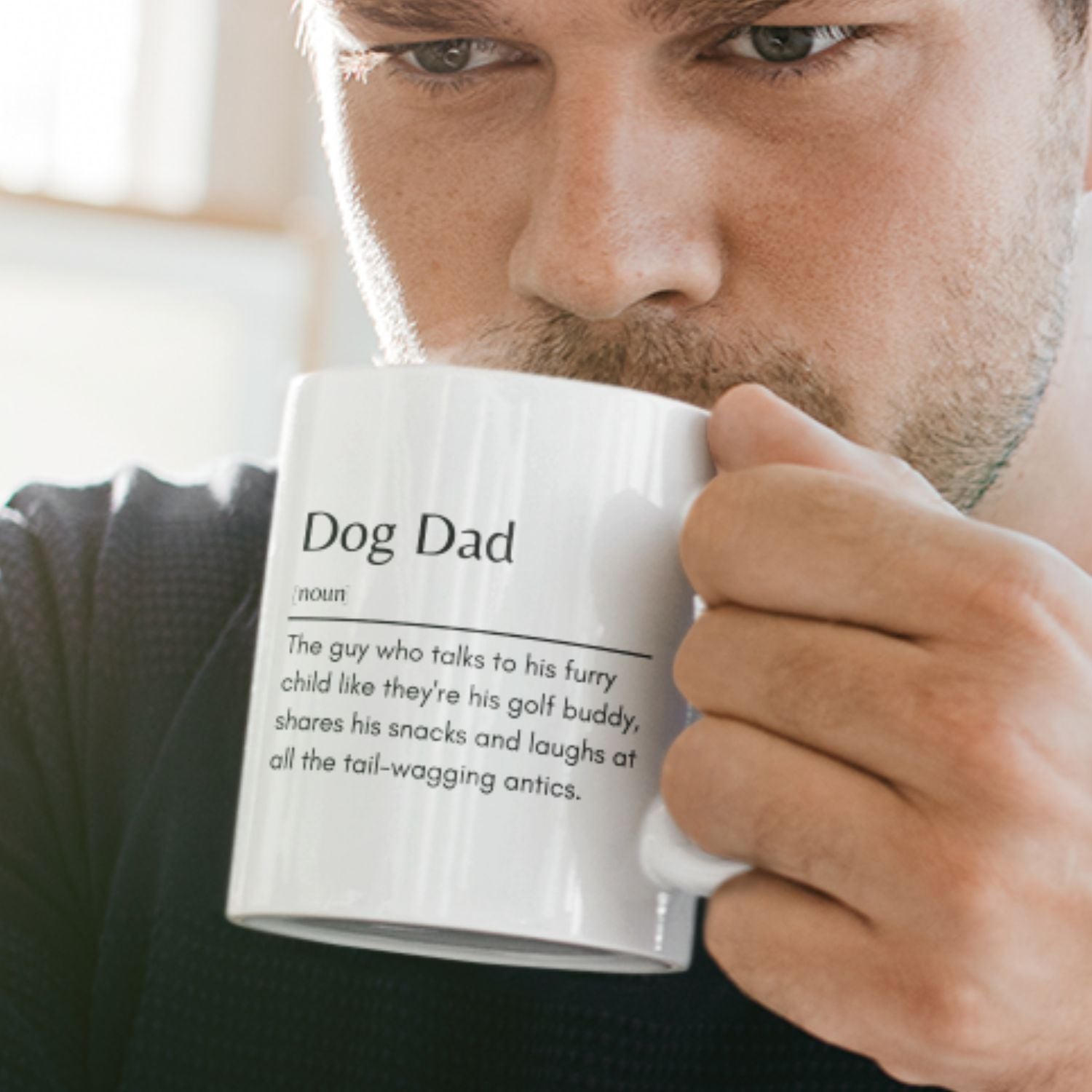 Dog Dad -Golf Mug Definition -11oz White Mug - Sweetie