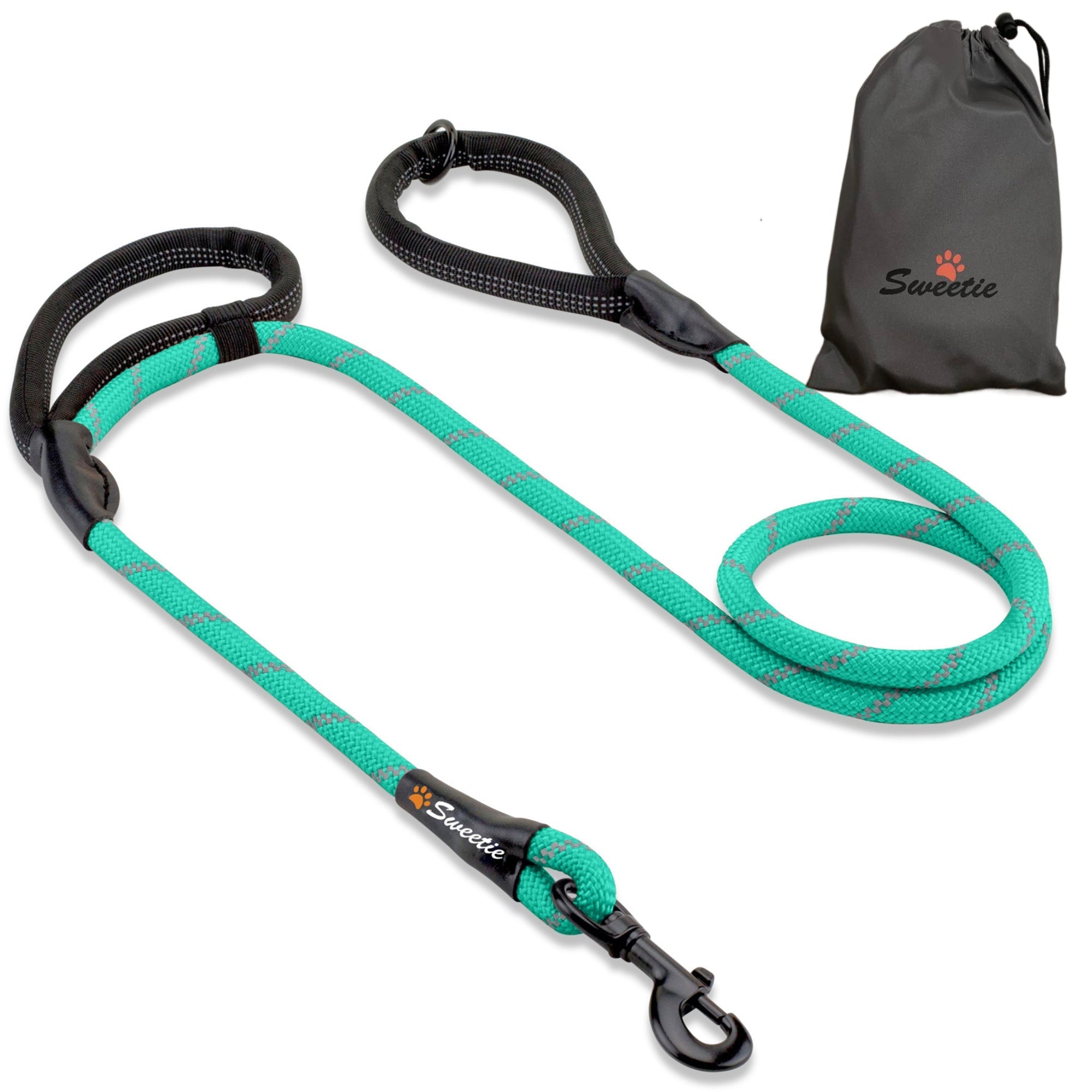 Dreamy Aqua Rope Lead - Sweetie