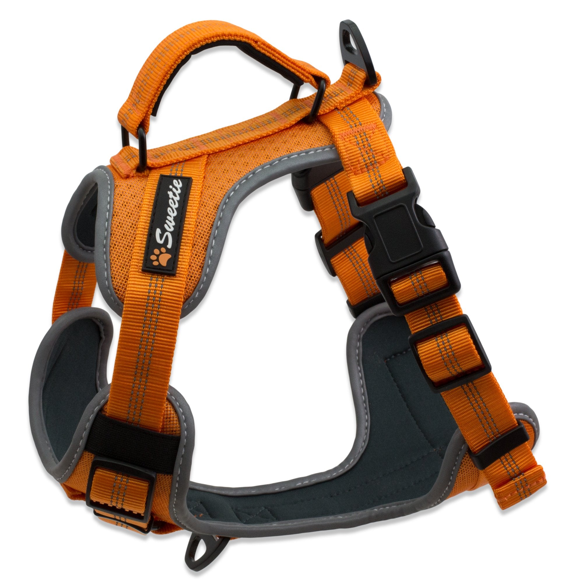 Adjustable No-Pull Dog Harness with Padded Control Handle - Sweetie