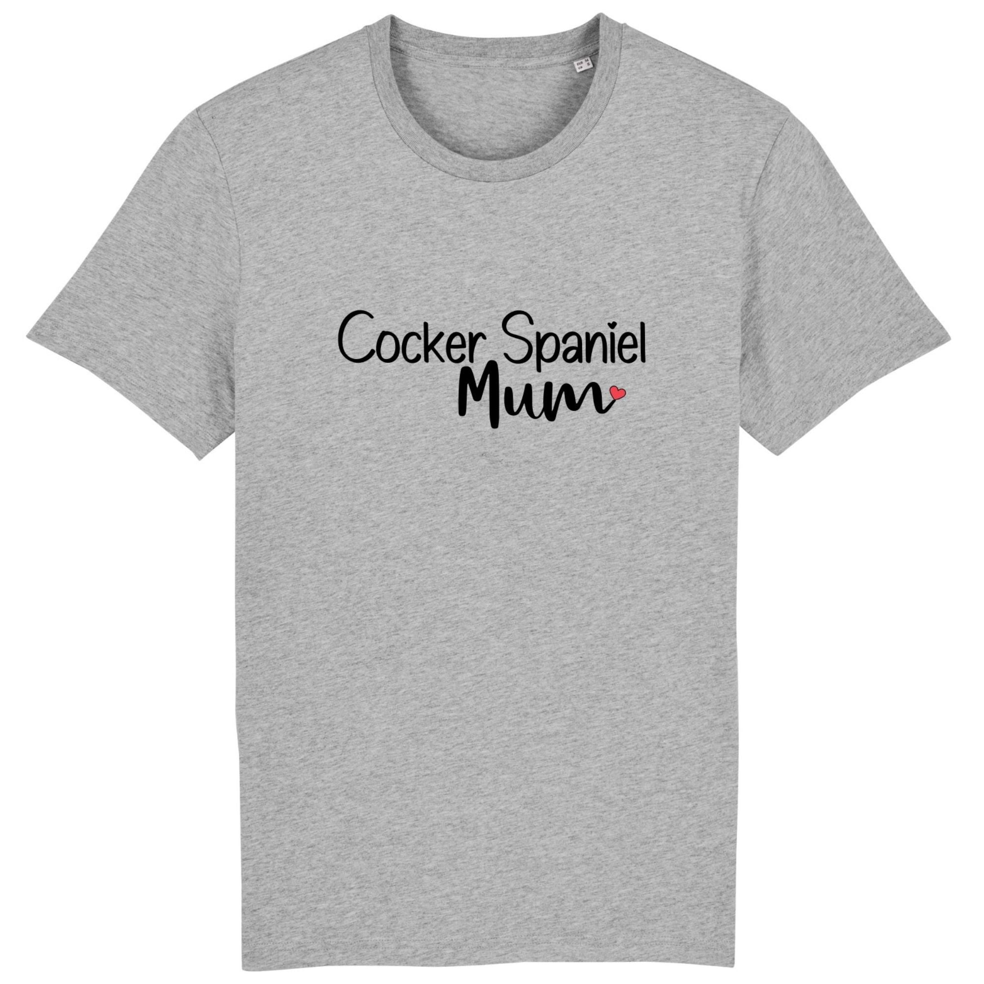 Cocker Spaniel Mum Organic T-Shirt - Sweetie
