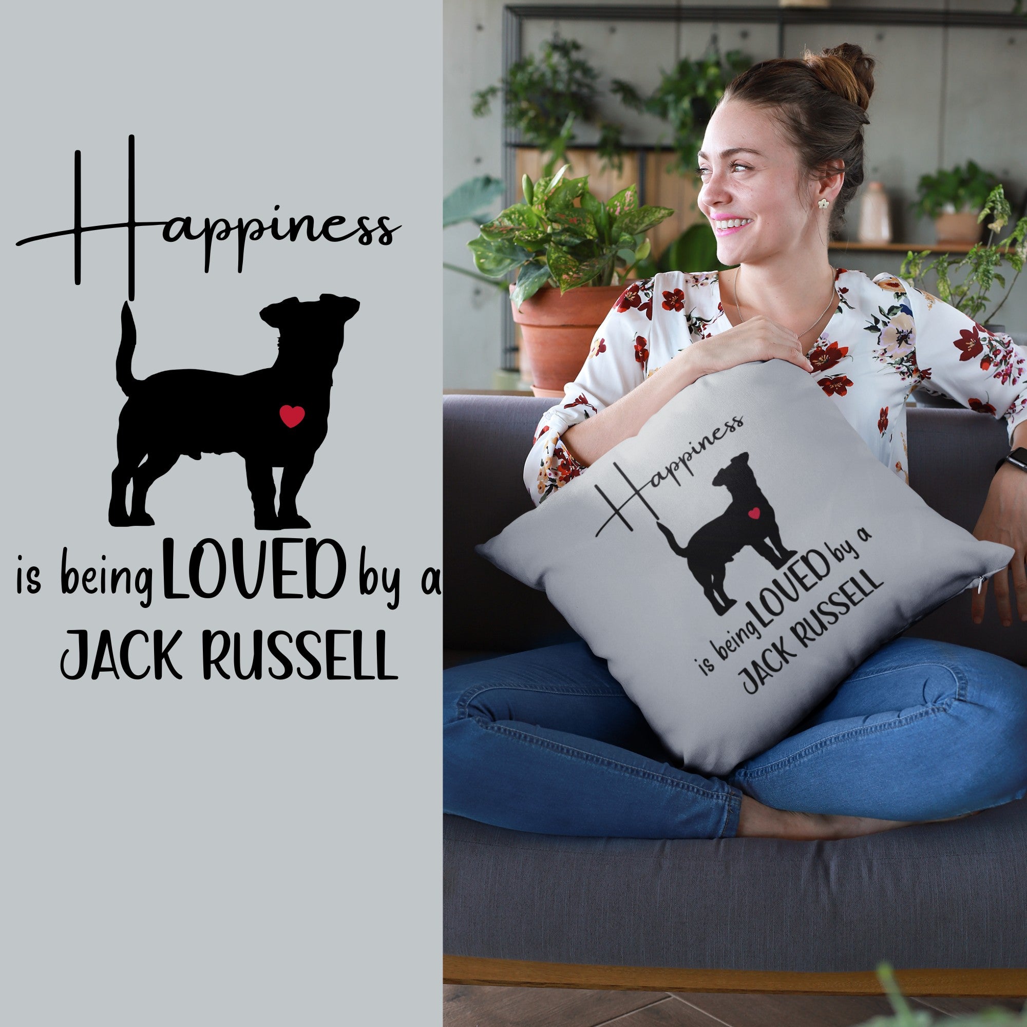 Decorative Cushion Happiness-Choose Breed - Sweetie