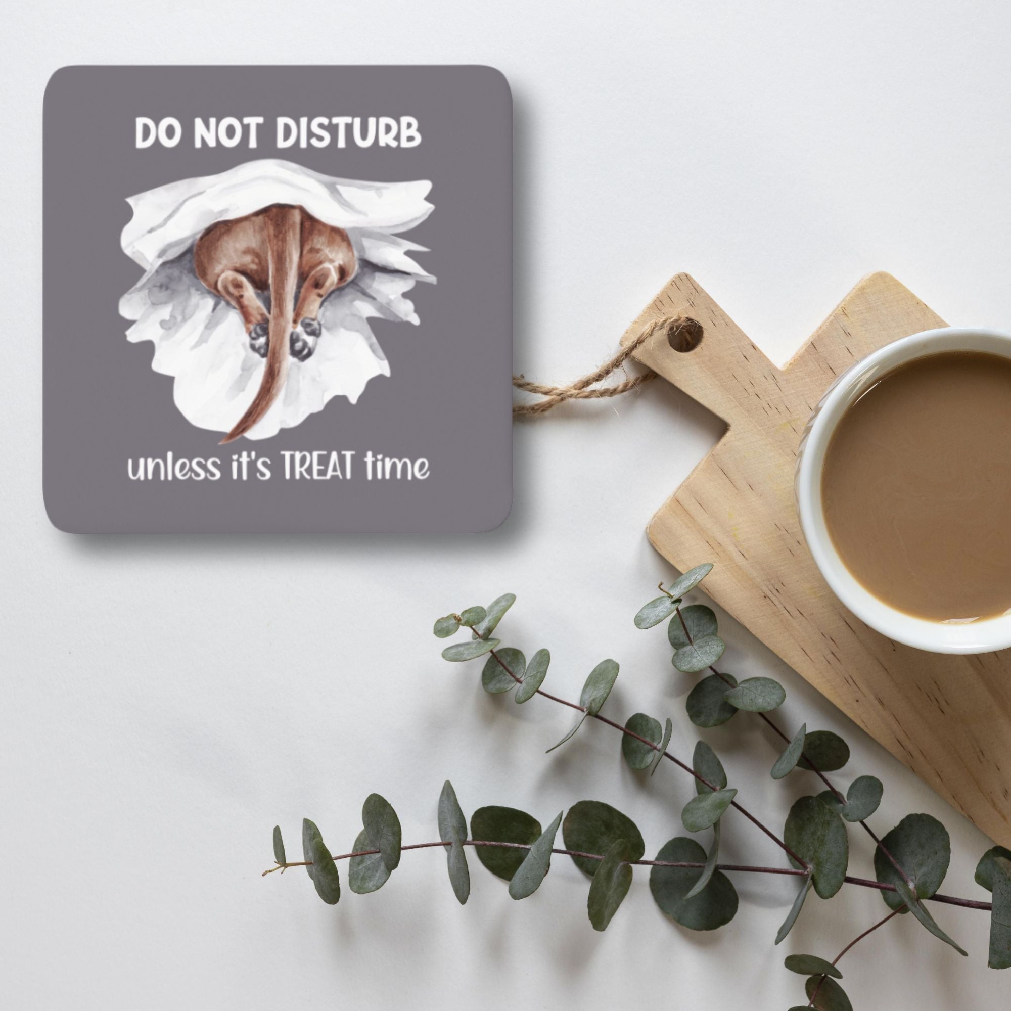 Do Not Disturb Coasters Dog Lover Gift - Sweetie