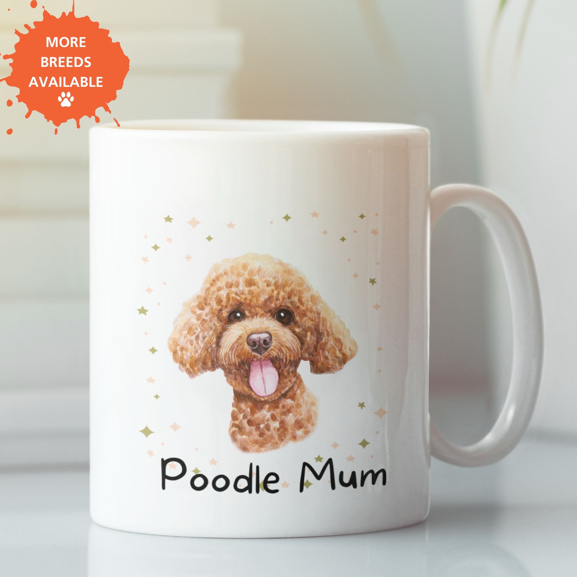 Dog Breed Mum Mug Ceramic 11oz - Dog Mum Gift - Sweetie