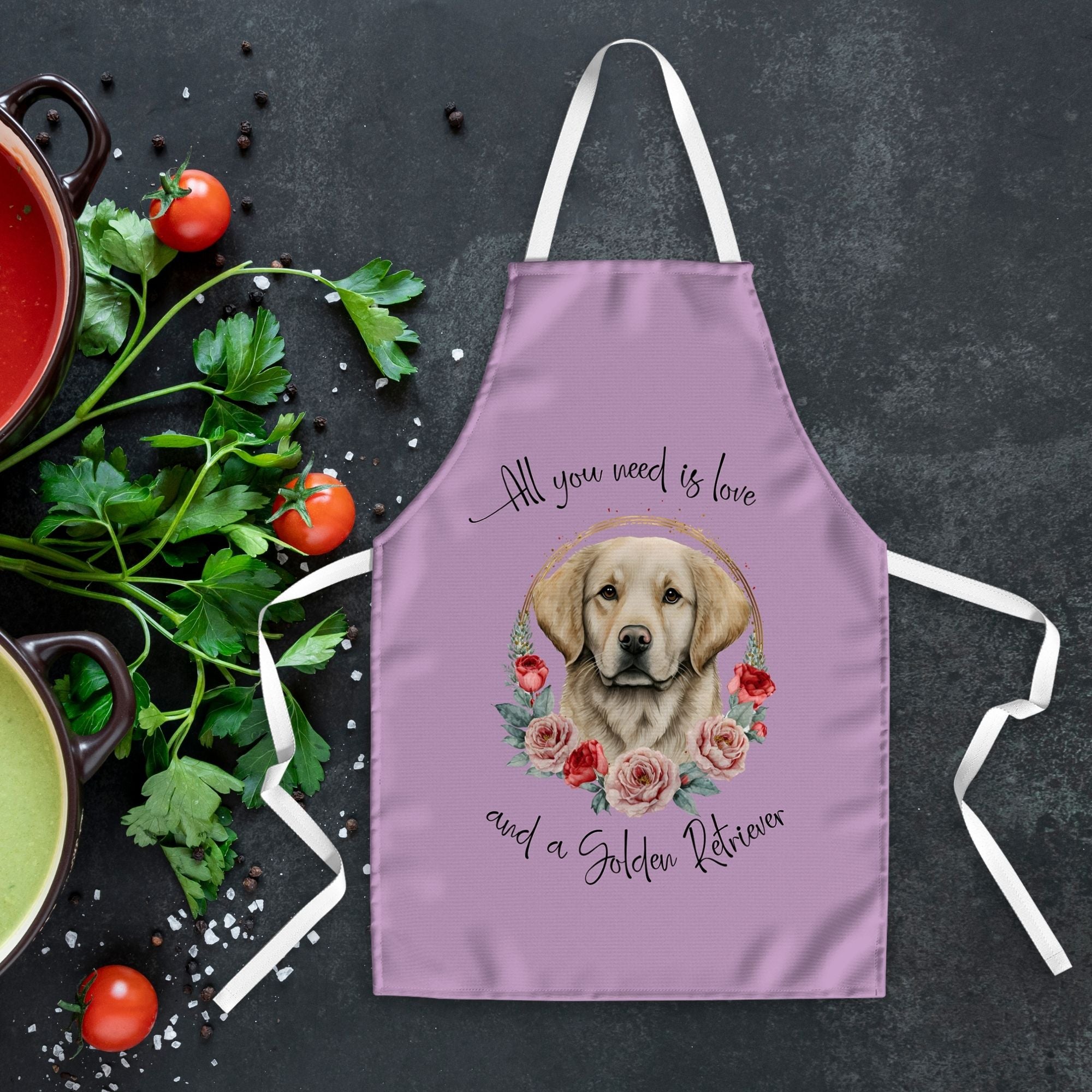 Dog Lover Apron-All you need is love - Sweetie