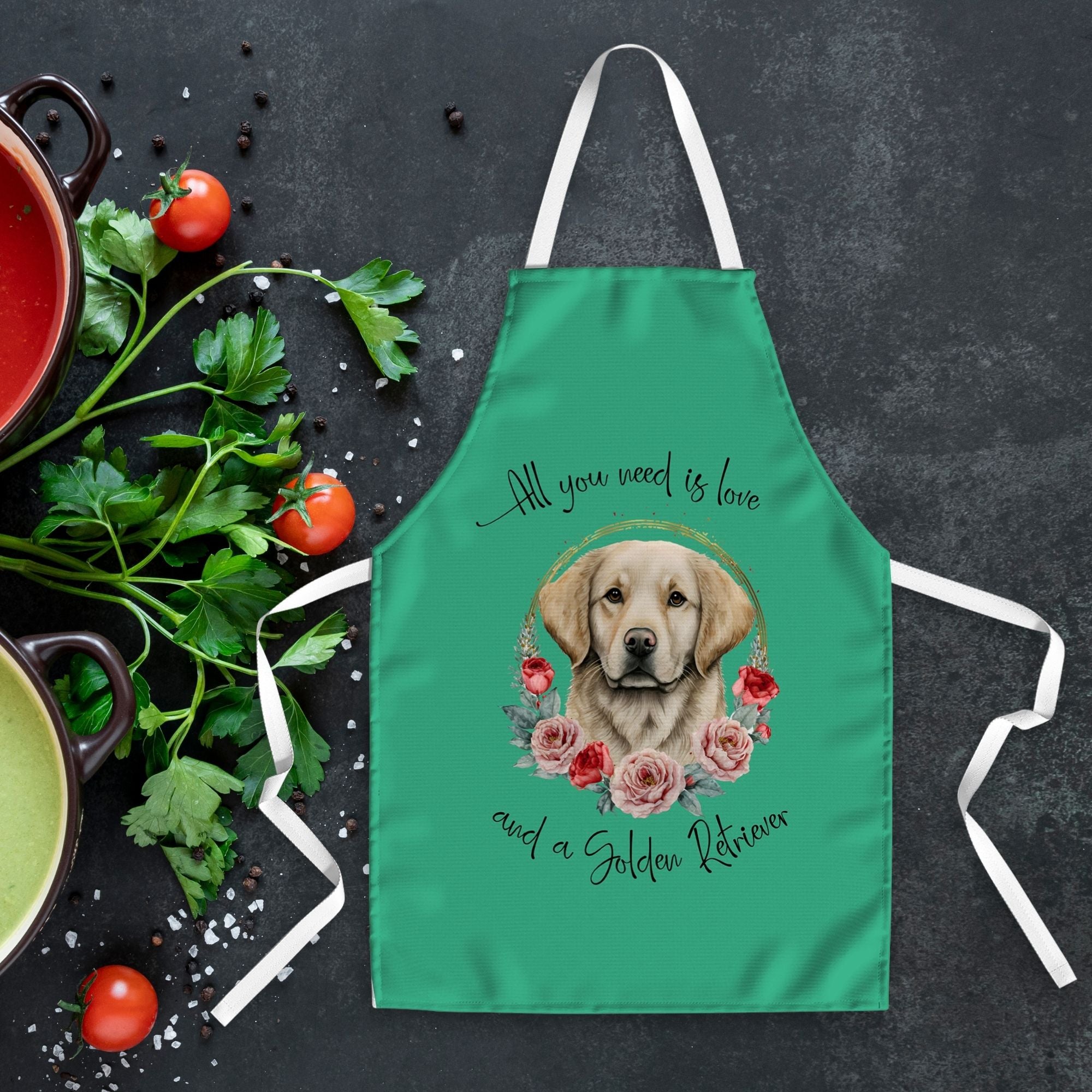 Dog Lover Apron-All you need is love - Sweetie