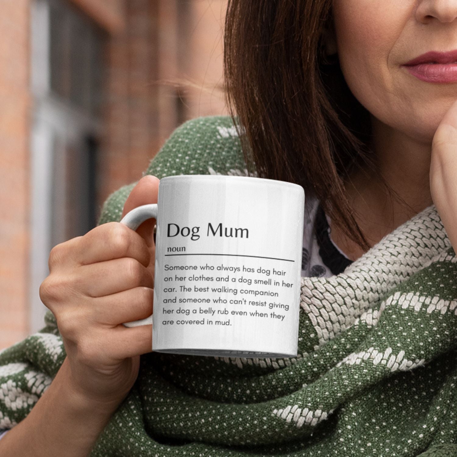 Dog Mum Definition Mug, Best Funny Mug Gift - Sweetie