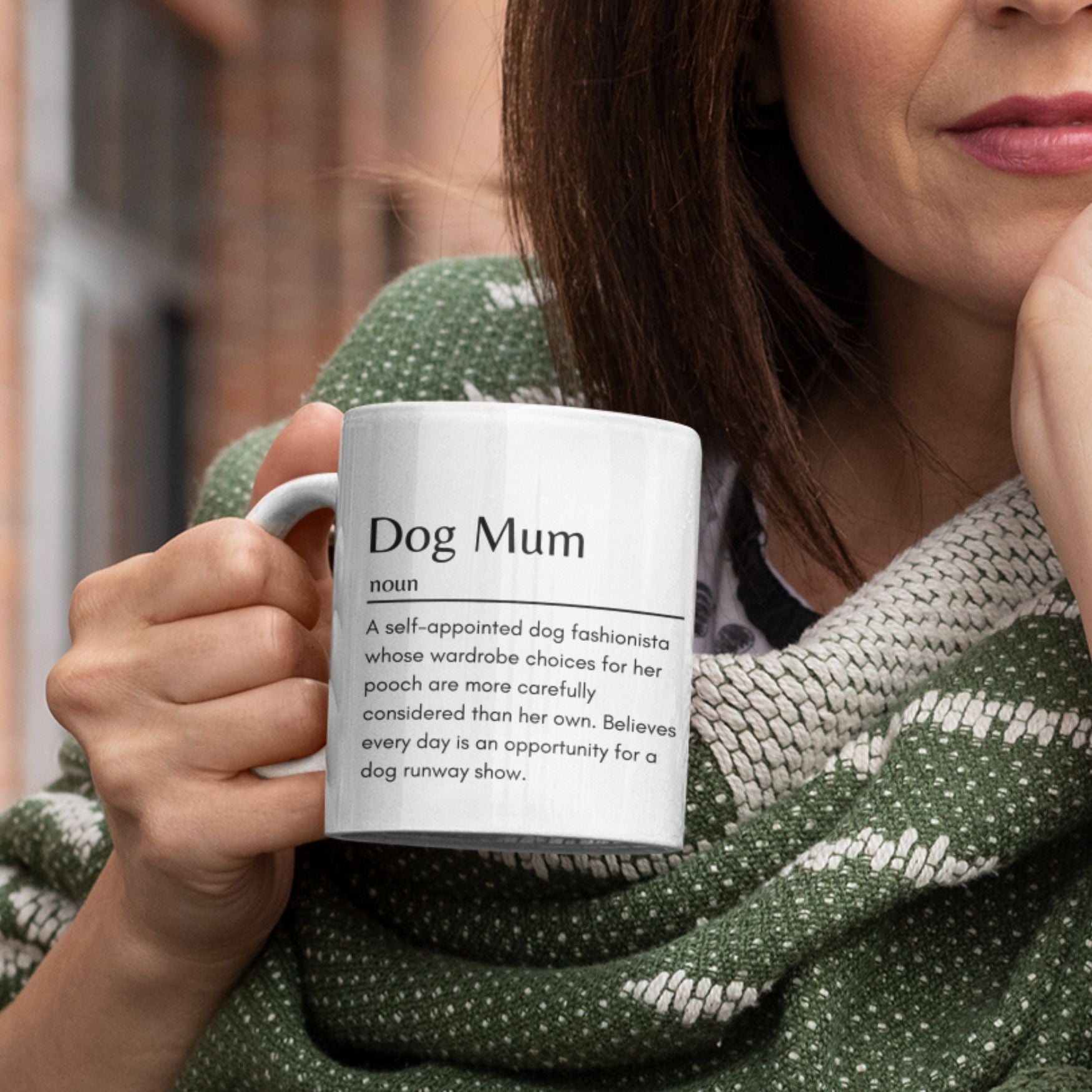 Dog Mum Fashionista Definition Mug, Best Mug Gift - Sweetie