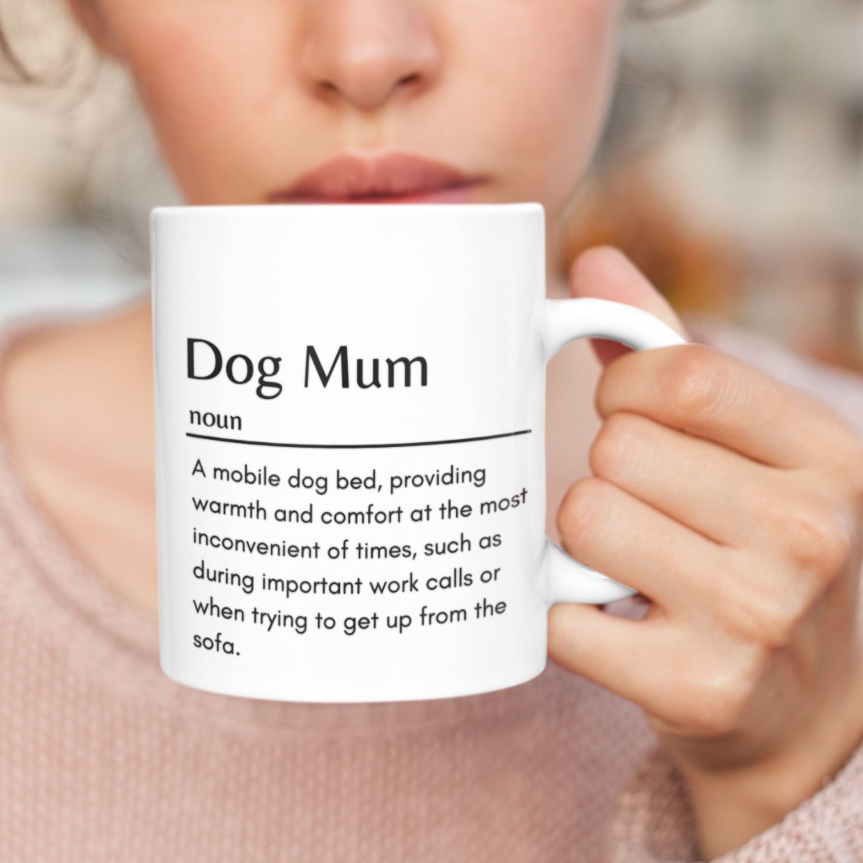 Dog Mum Funny Definition Mug, Best Mug Gift - Sweetie