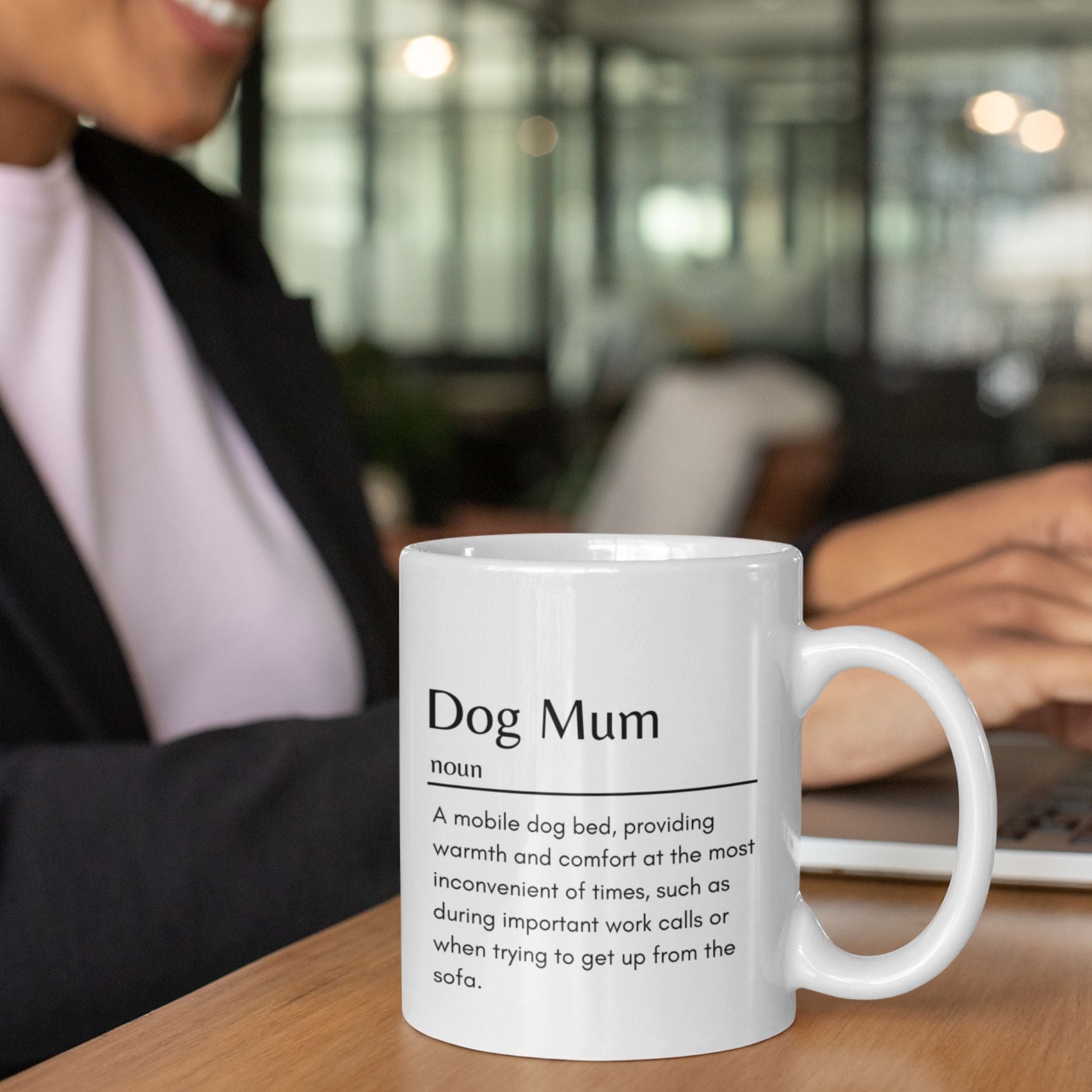 Dog Mum Funny Definition Mug, Best Mug Gift - Sweetie