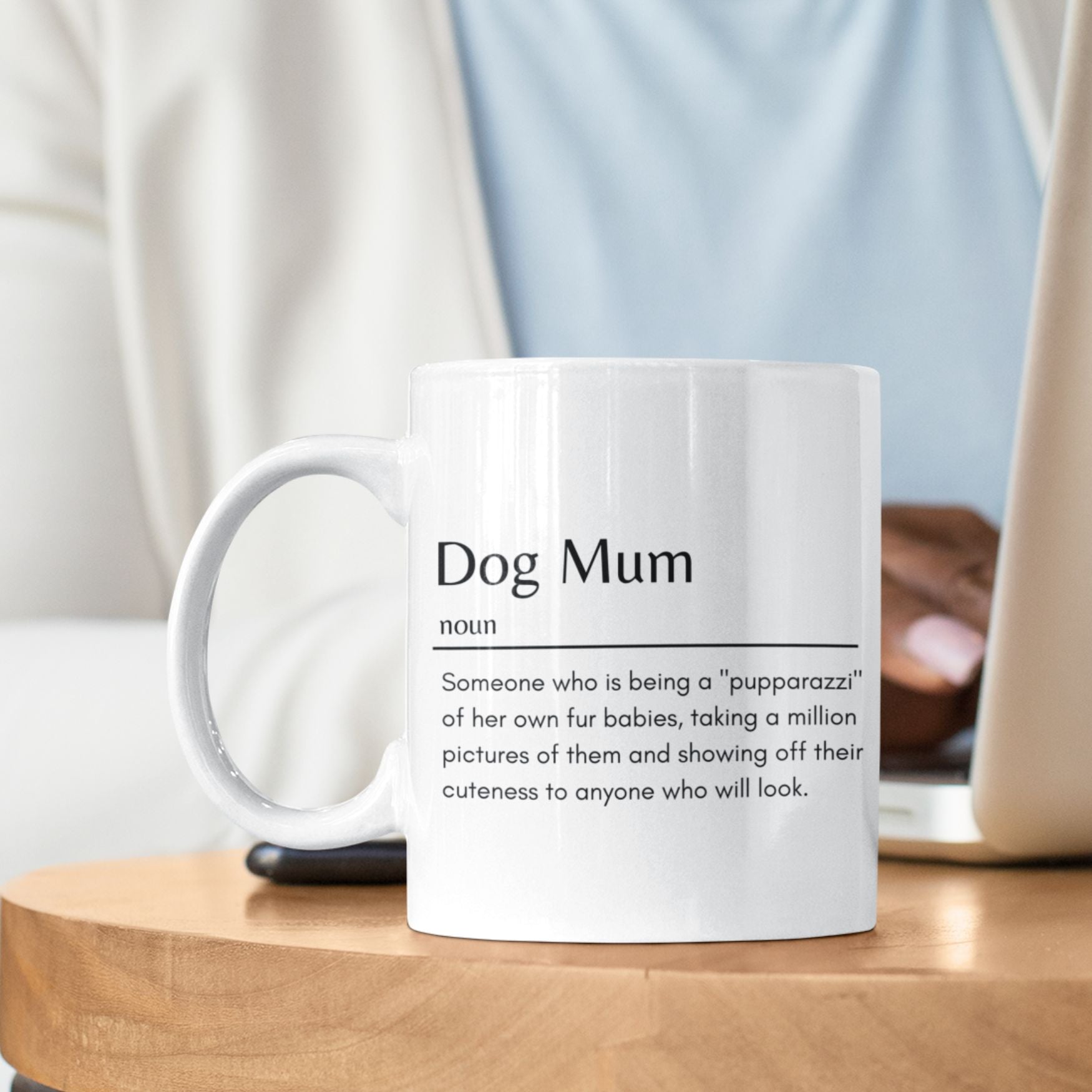 Dog Mum Pupparazzi Definition Mug, Best Mug Gift - Sweetie