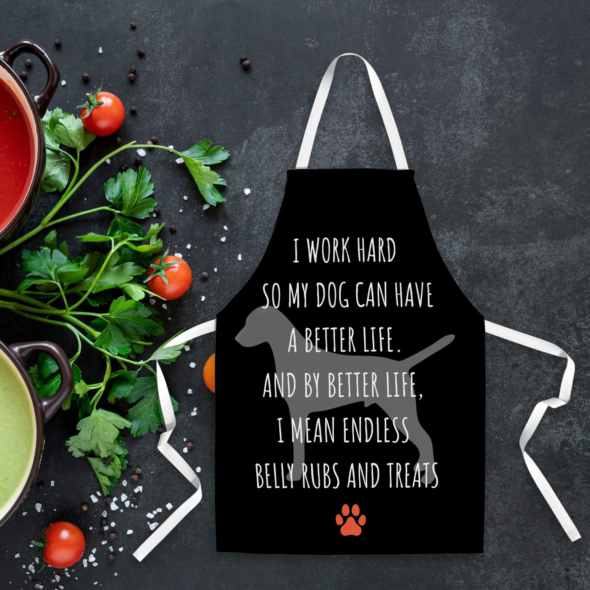 Funny Apron Dog Lover Gift - Sweetie