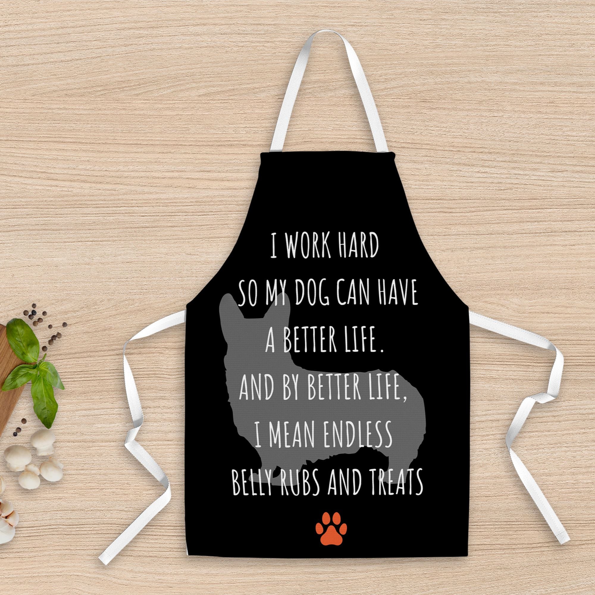 Funny Apron Dog Lover Gift - Sweetie