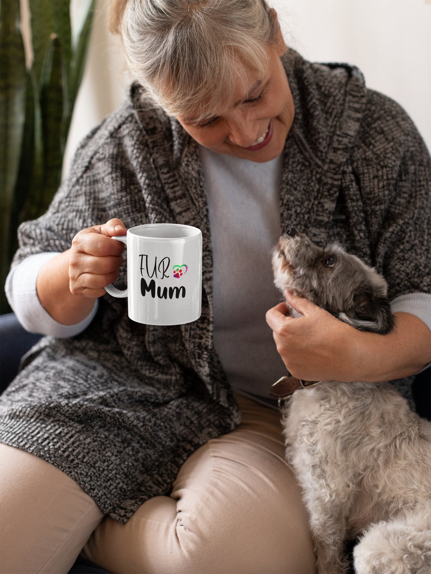 Fur Mum Mug 11oz Ceramic Mug Dog Mum Gift - Sweetie