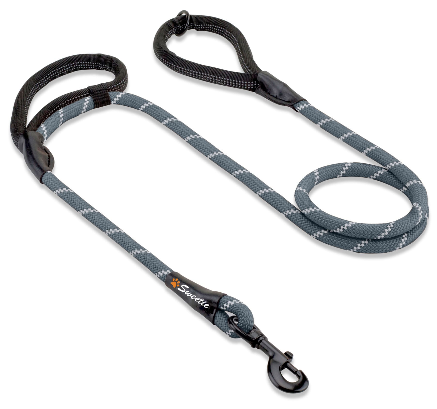 Grey Rope Lead - Sweetie