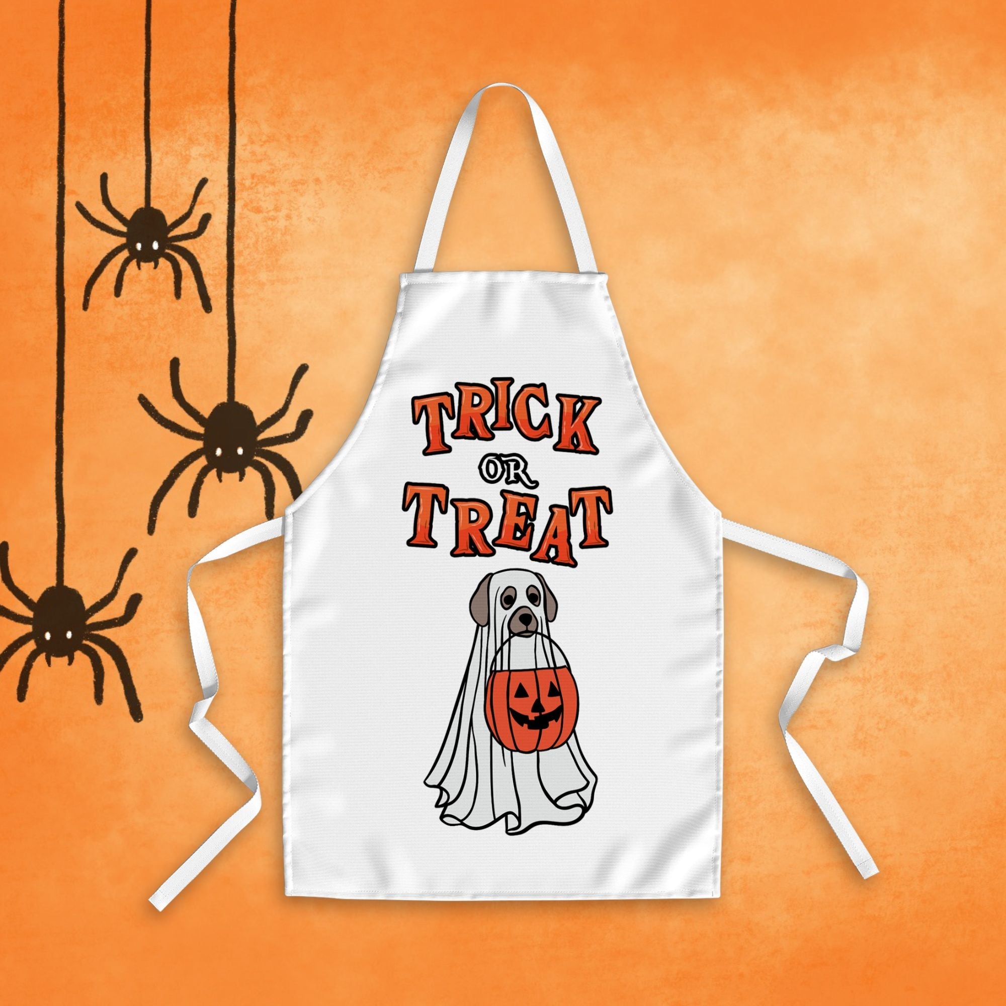 Haunted Howl Trick or Treat Halloween Apron - Sweetie