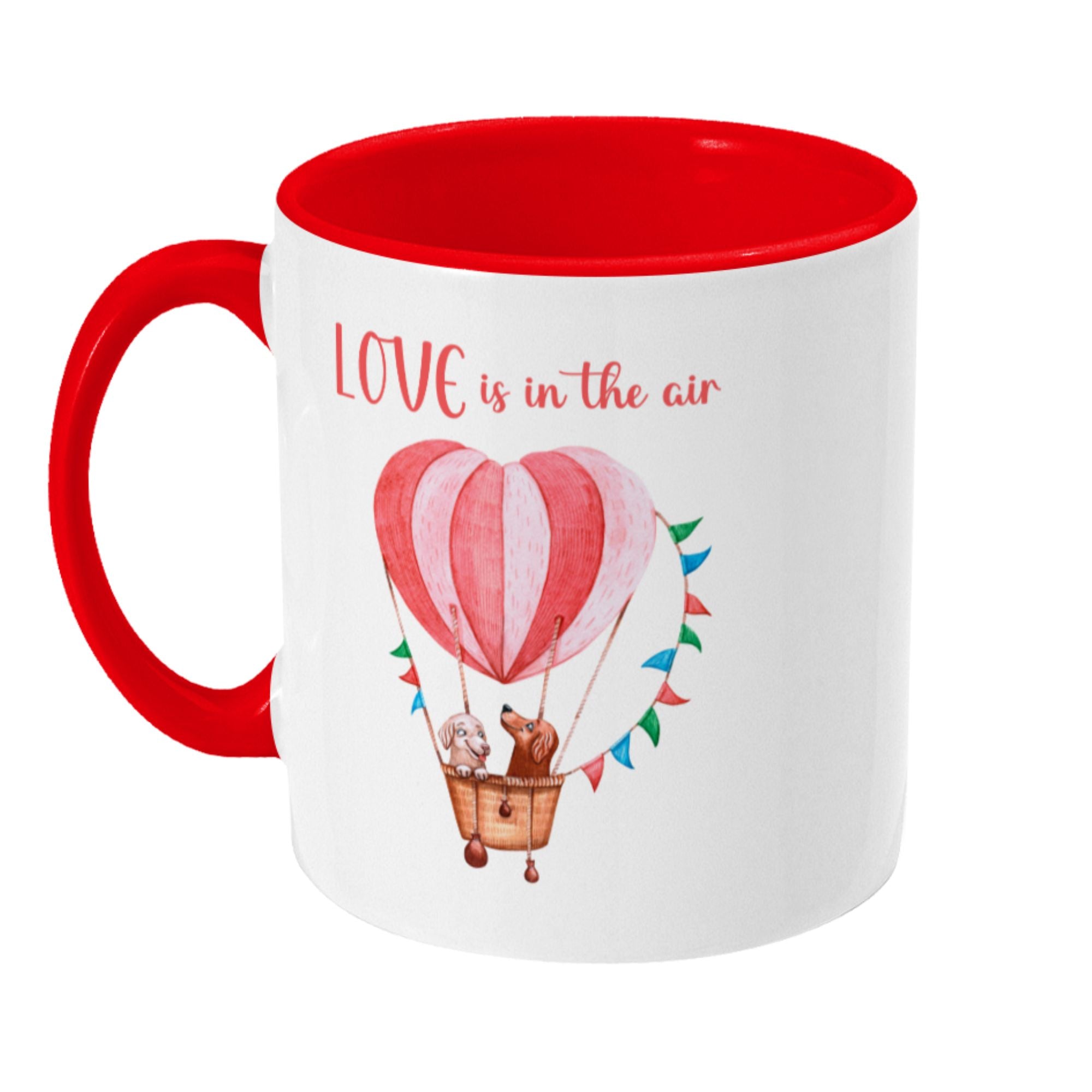 Love is in the air Mug, 11oz Ceramic Mug - Sweetie