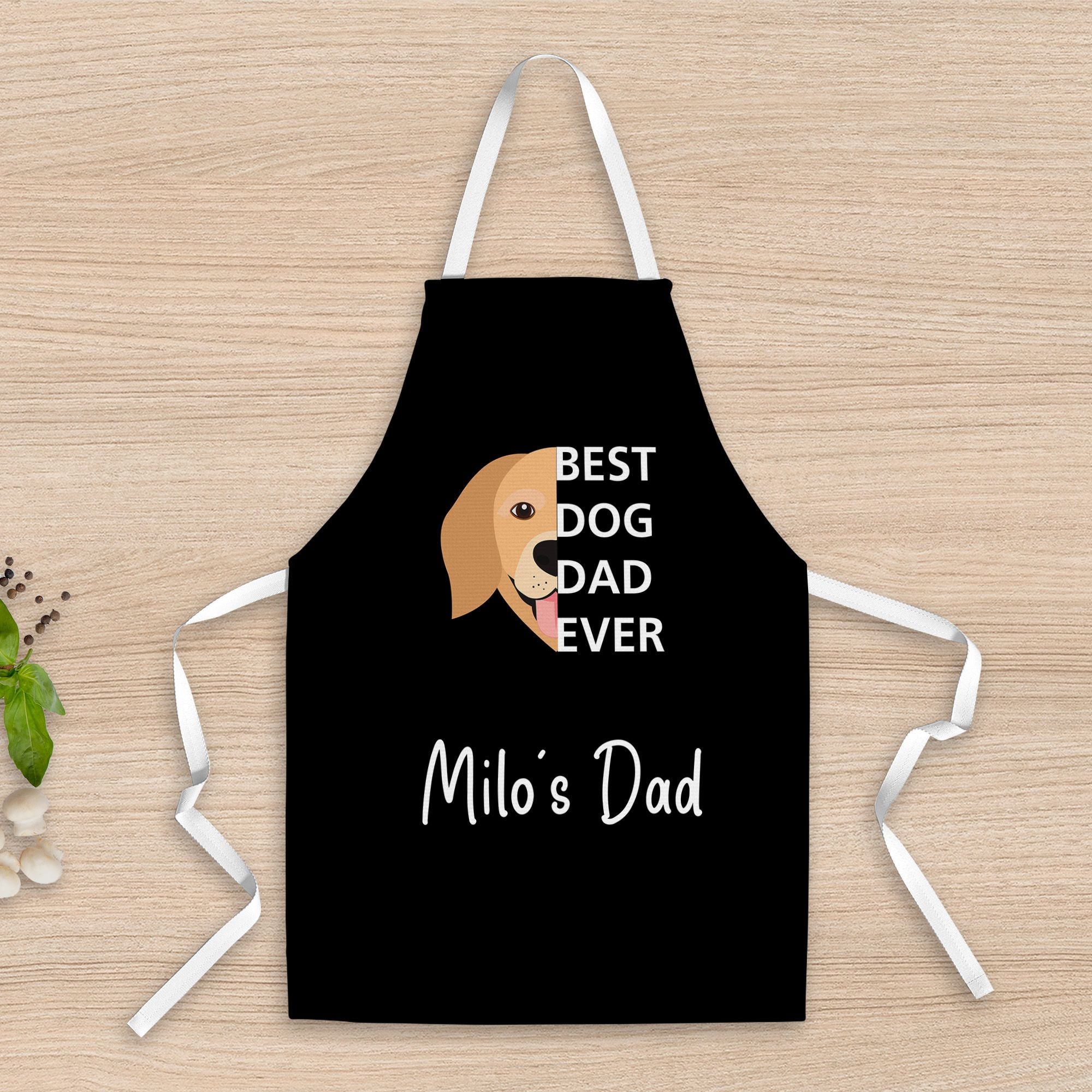 Personalised Apron-Best Dog Dad Ever - Sweetie