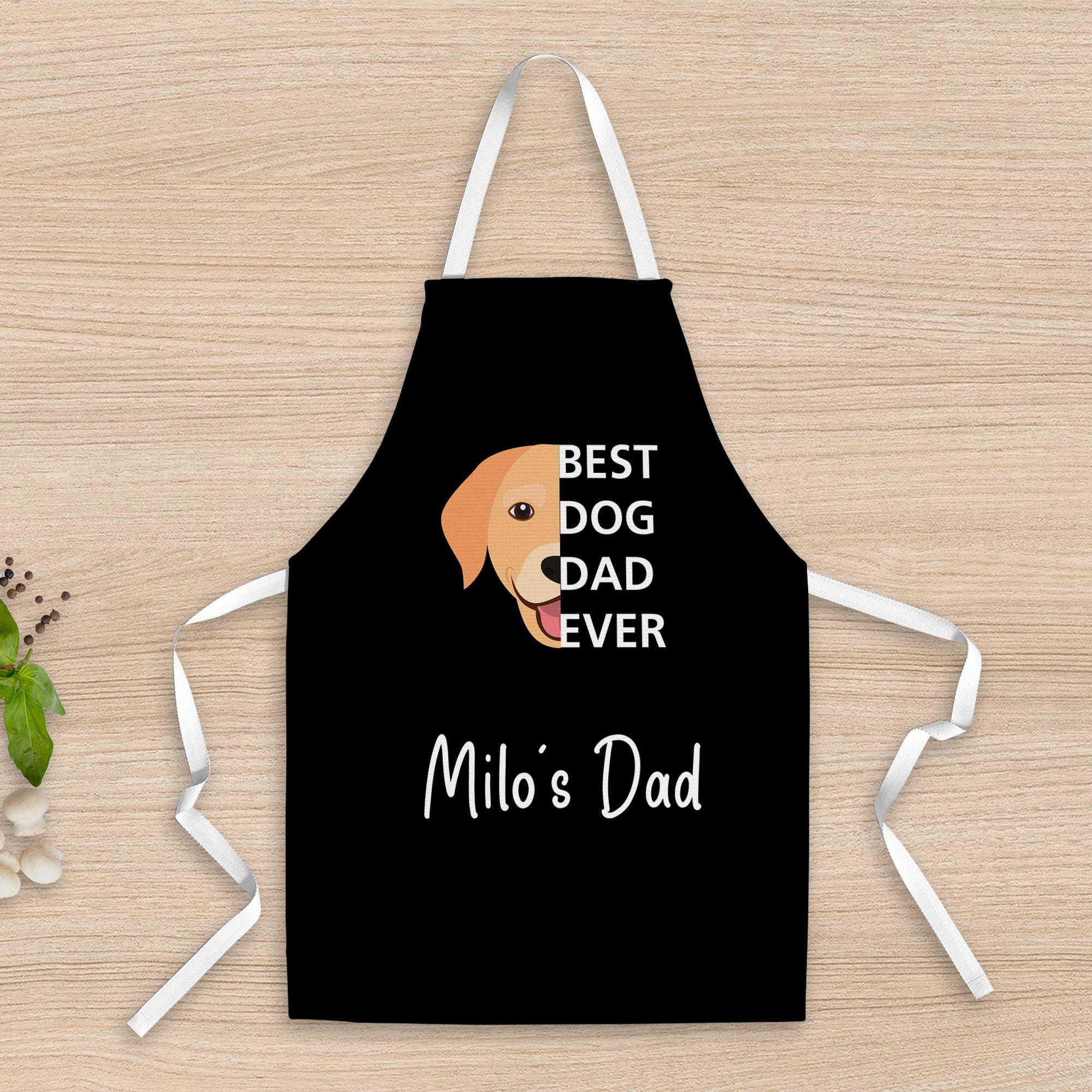 Personalised Apron-Best Dog Dad Ever - Sweetie