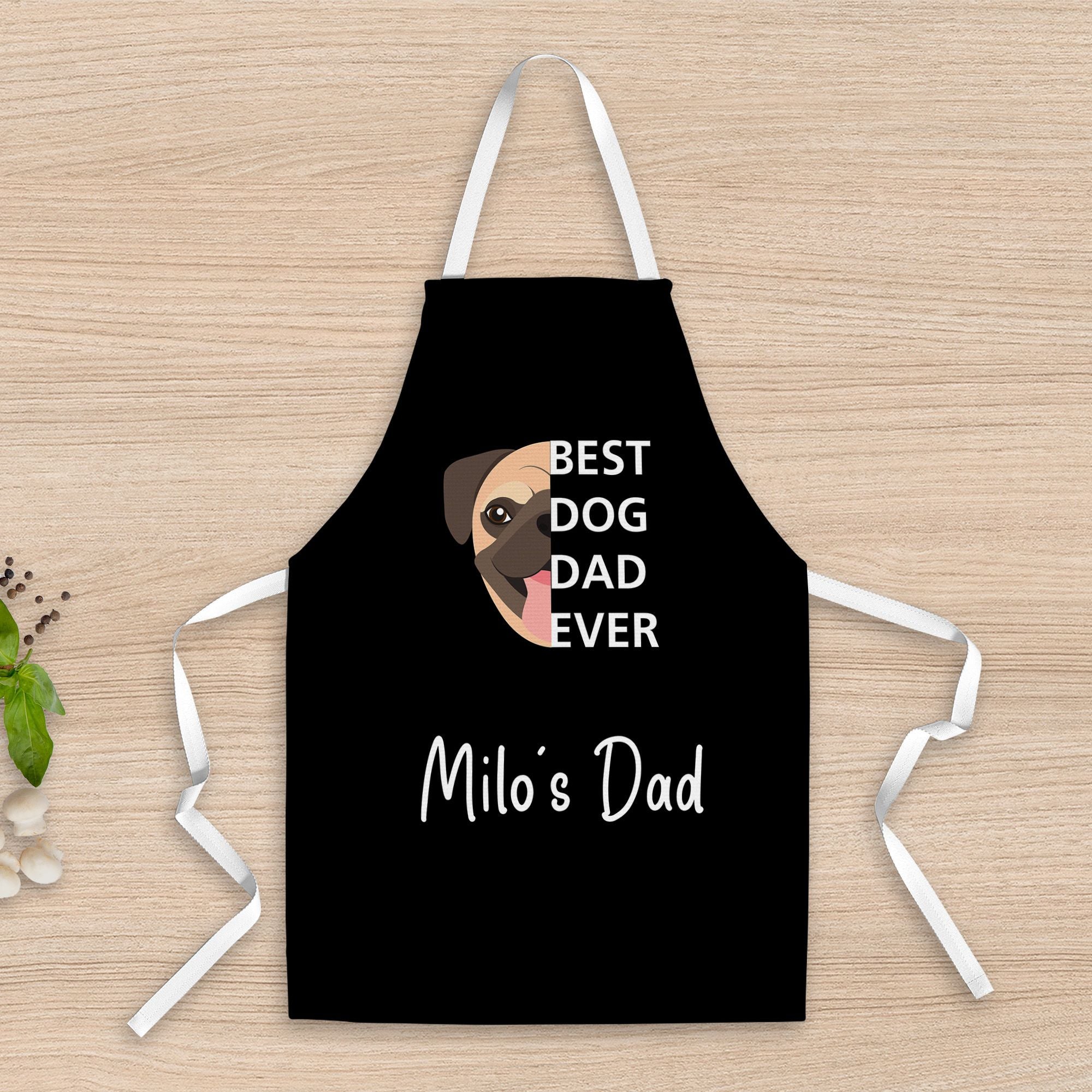 Personalised Apron-Best Dog Dad Ever - Sweetie