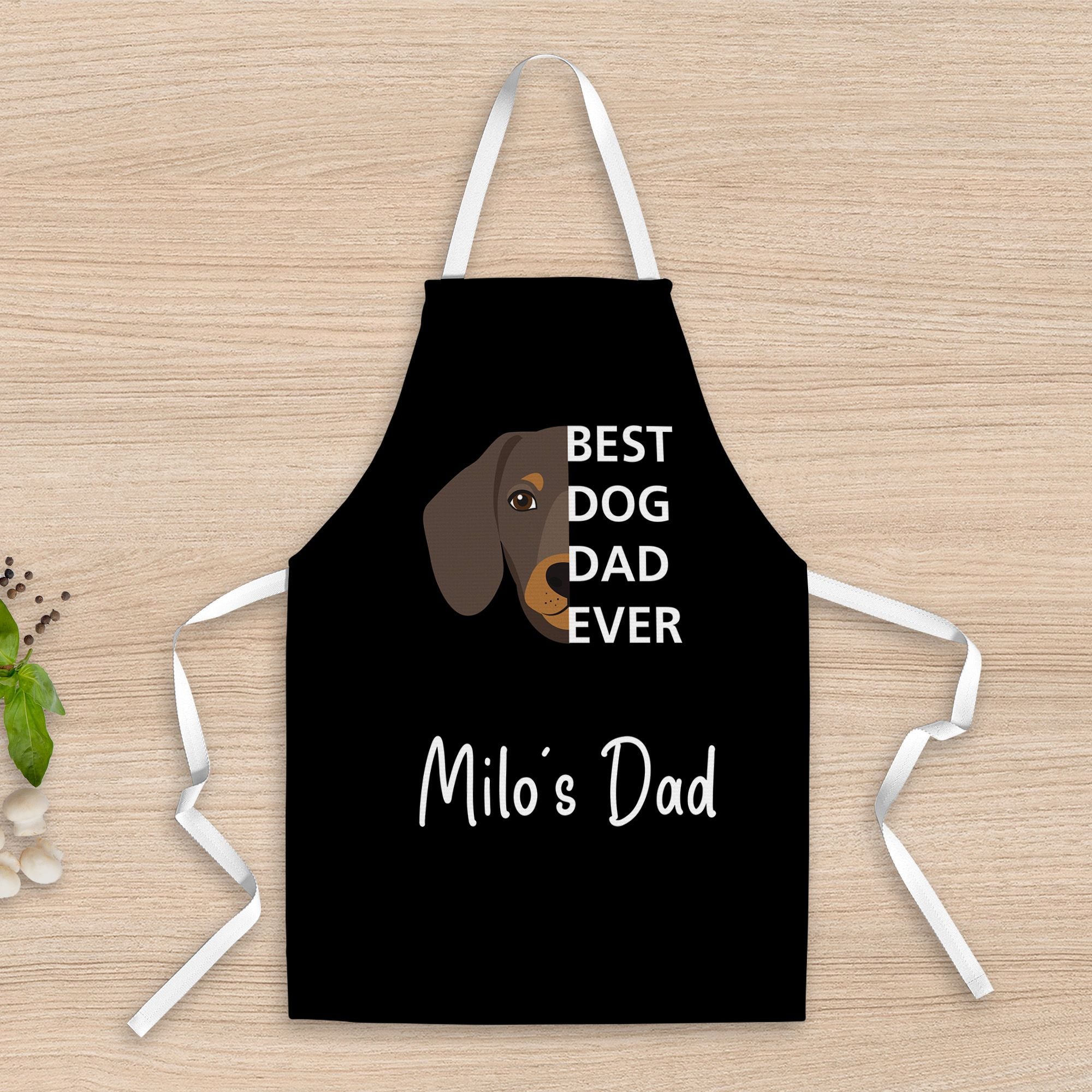 Personalised Apron-Best Dog Dad Ever - Sweetie