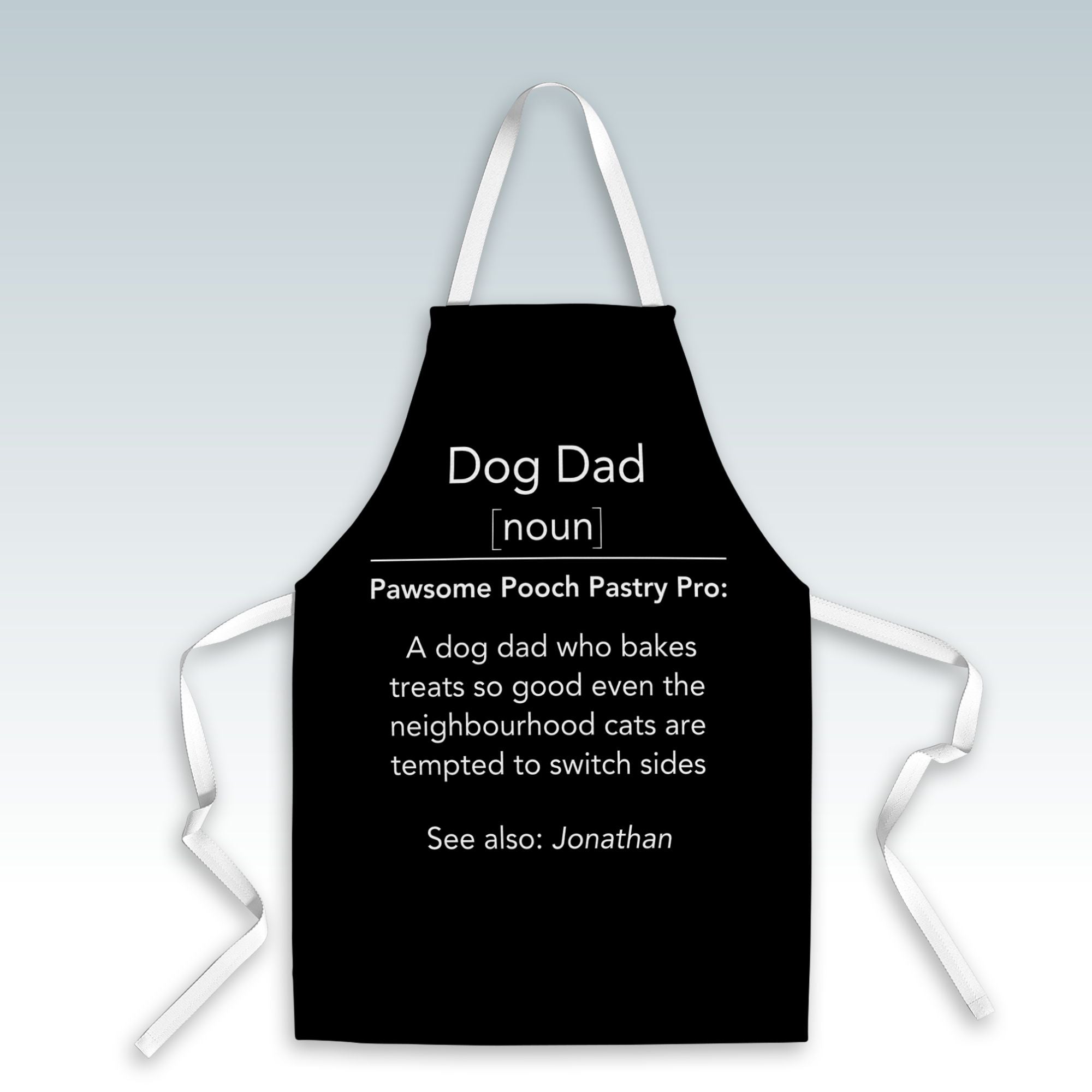 Personalised Apron Dog Dad Definition - Sweetie