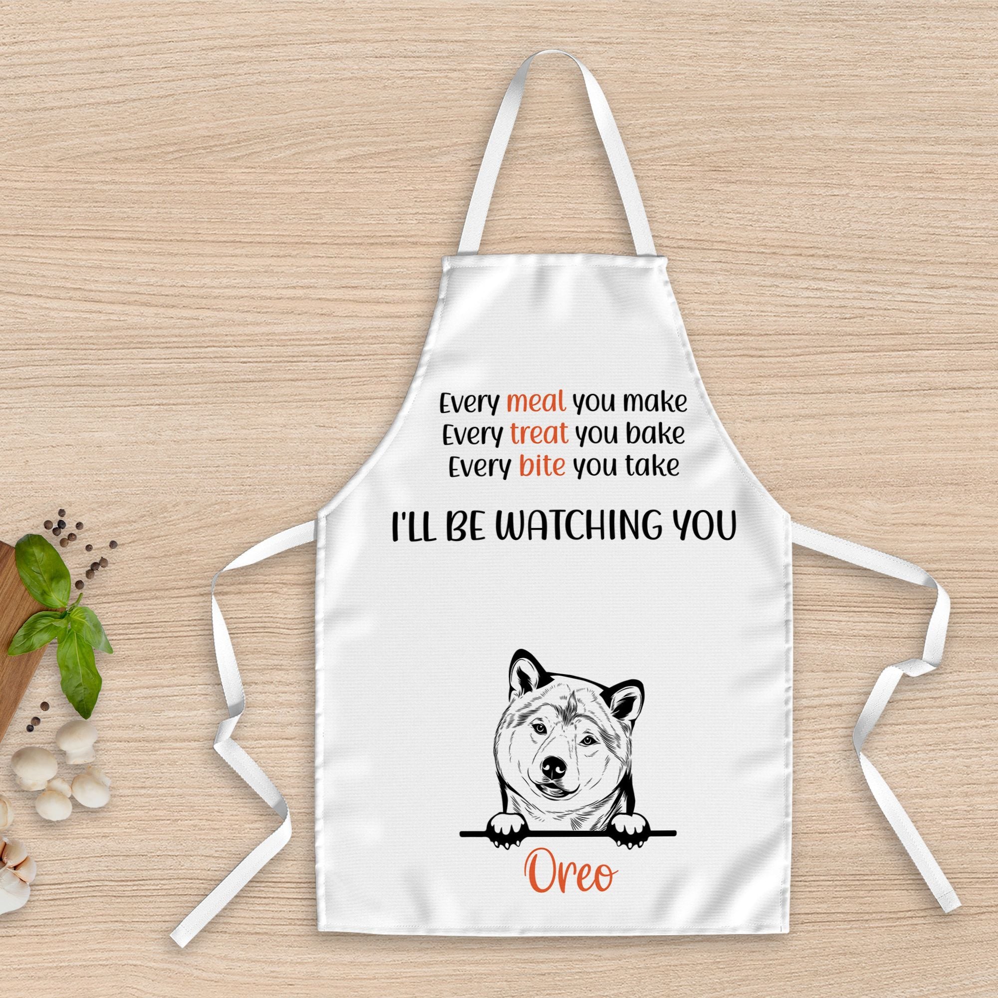 Personalised Apron - Every Meal you Make - Sweetie