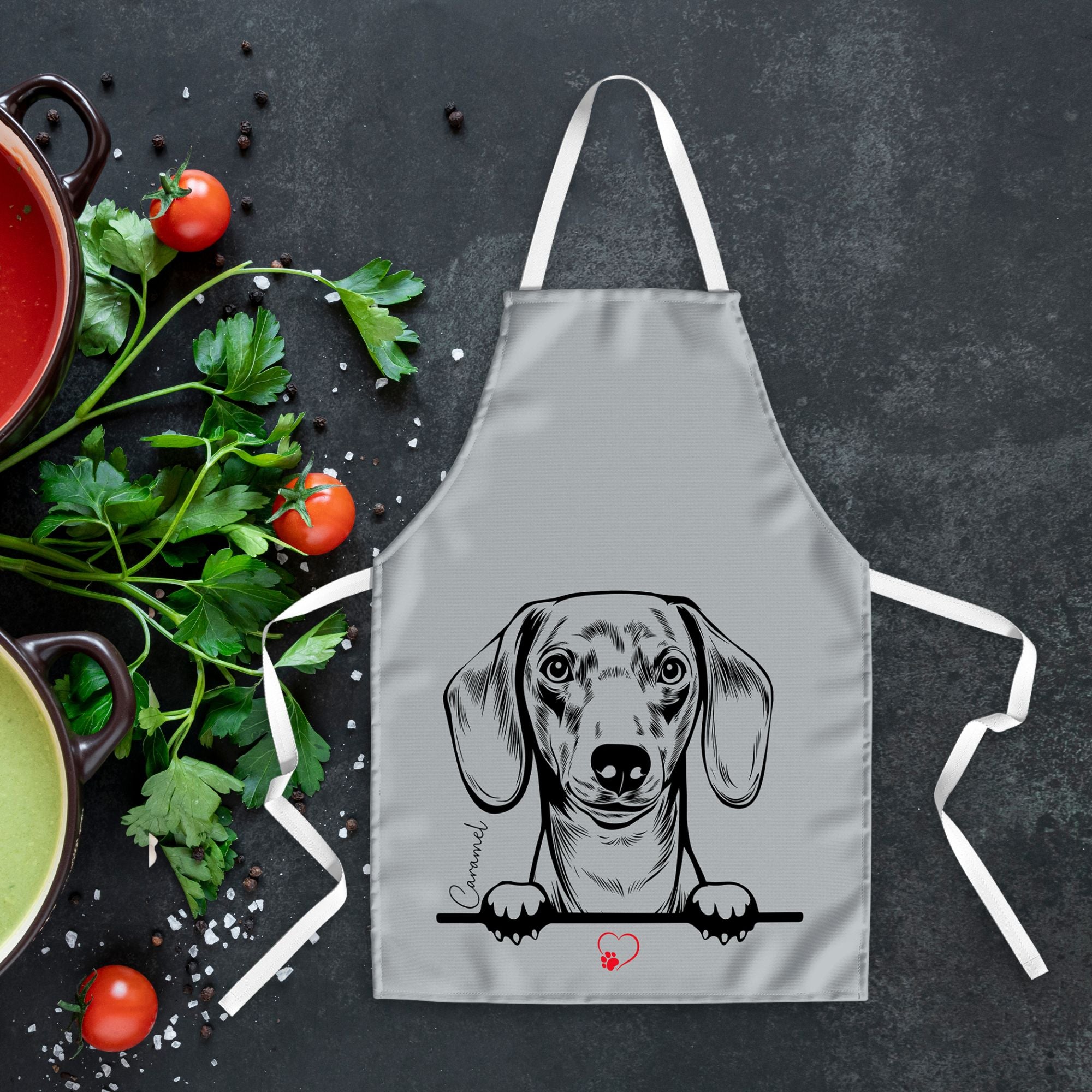 Personalised Apron with your Dog's Name - Sweetie
