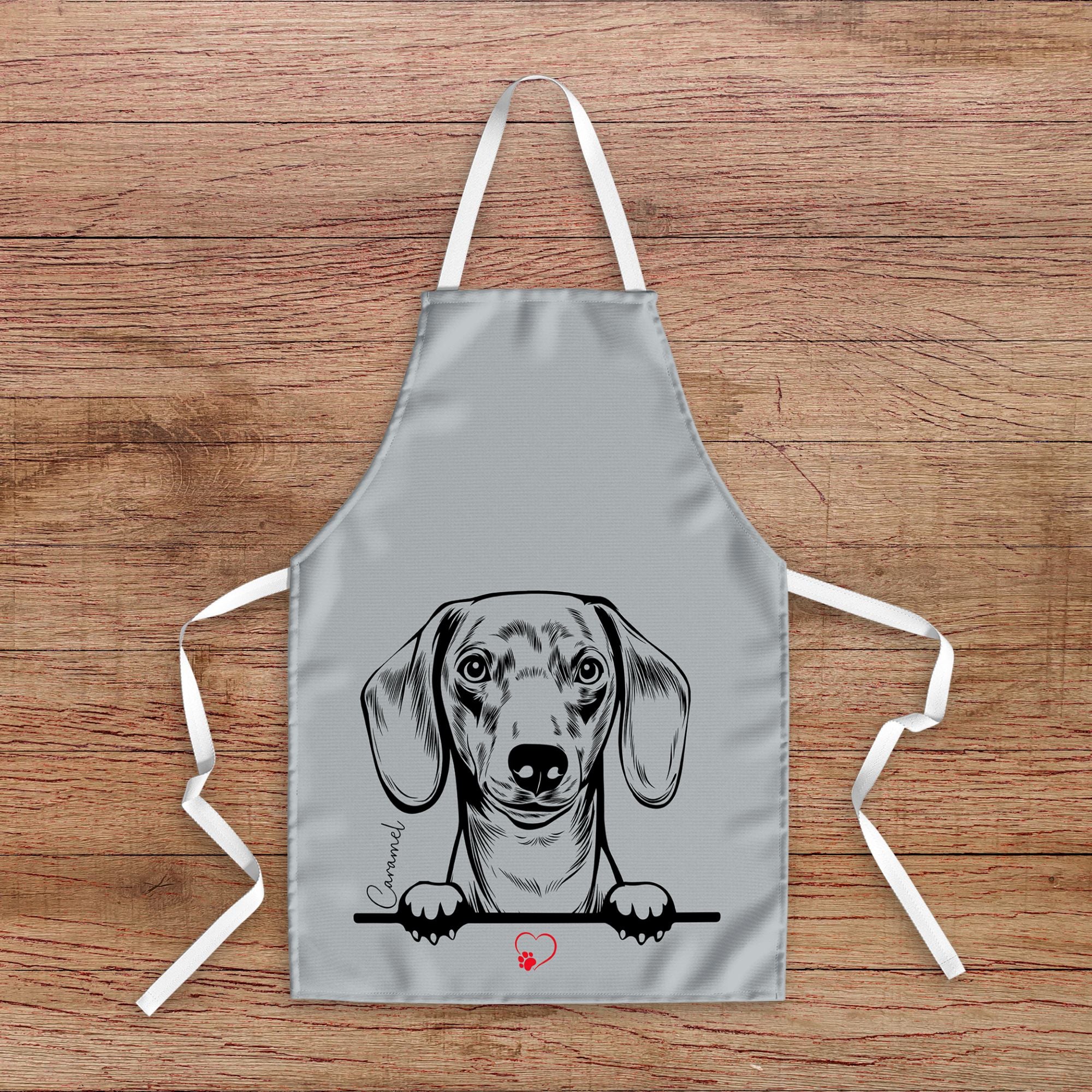 Personalised Apron with your Dog's Name - Sweetie