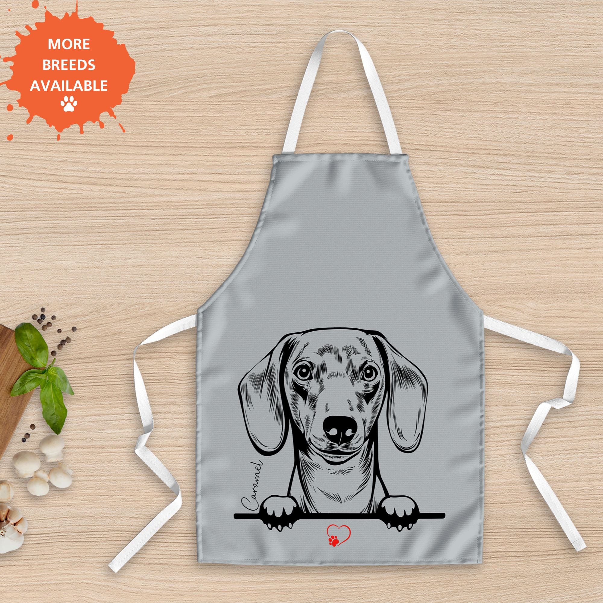 Personalised Apron with your Dog's Name - Sweetie