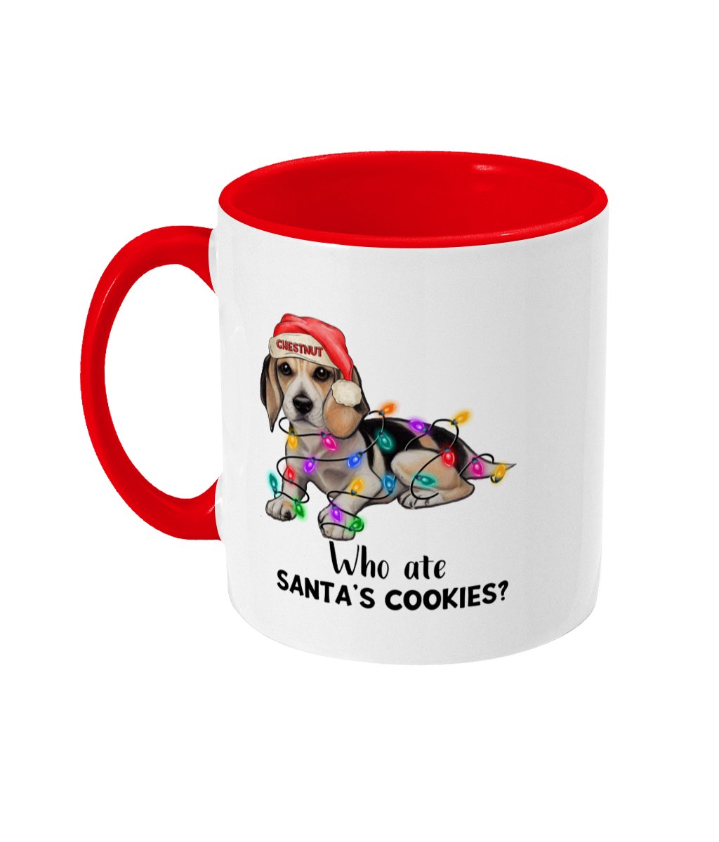Personalised Christmas Mug SANTA'S COOKIES - Sweetie