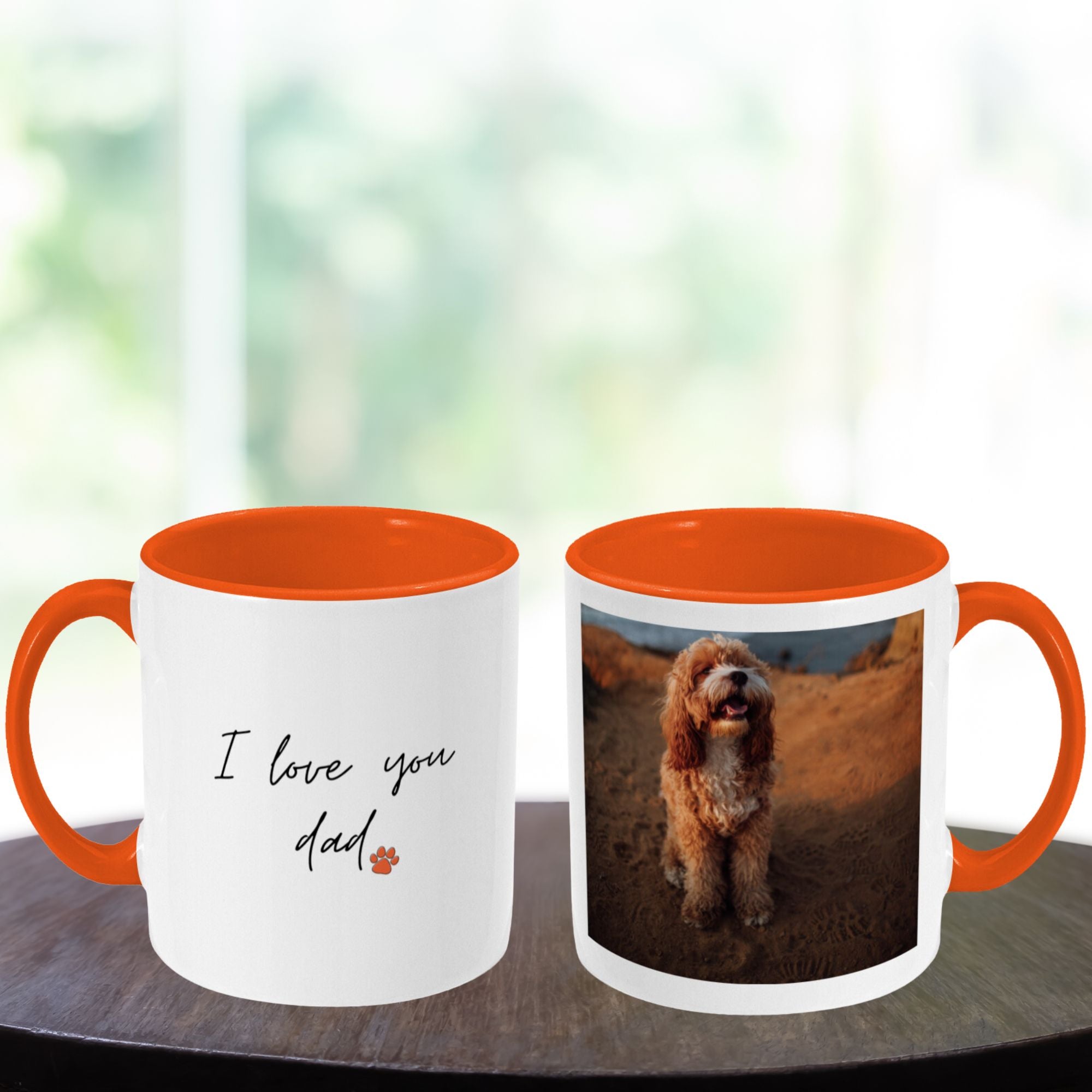 Personalised Dog Dad Mug with Photo - Sweetie