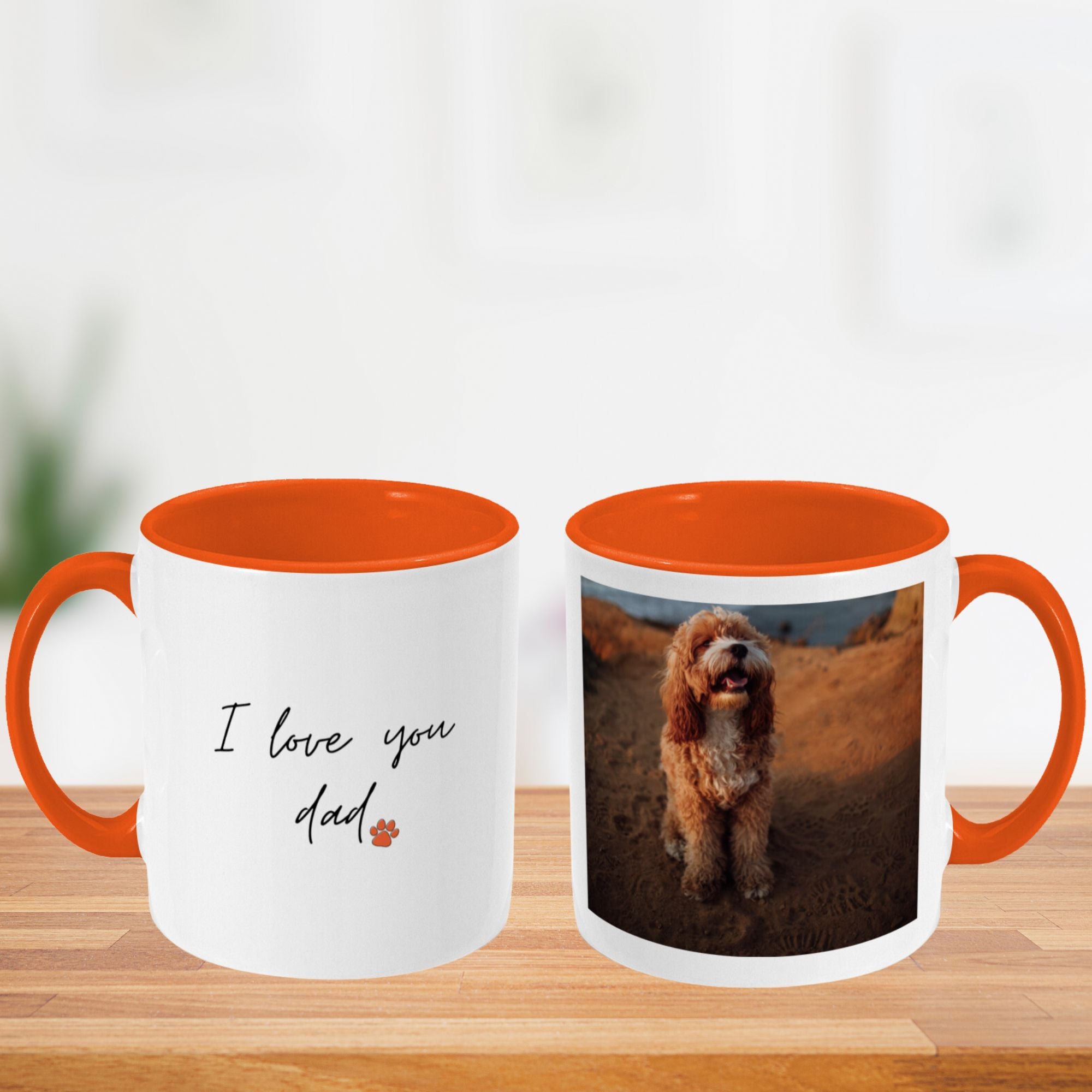 Personalised Dog Dad Mug with Photo - Sweetie