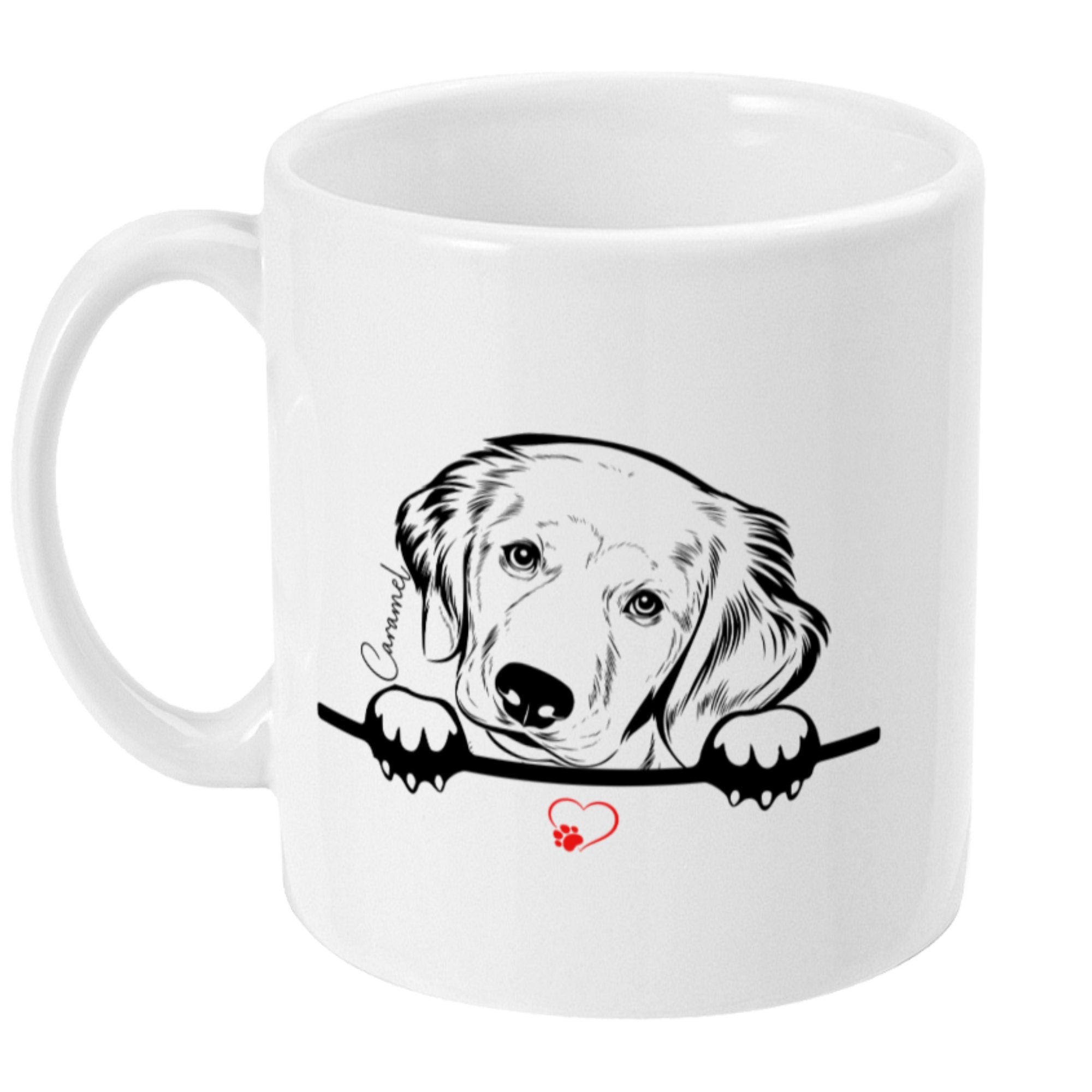 Personalised Dog Name 11oz Ceramic Mug - Sweetie