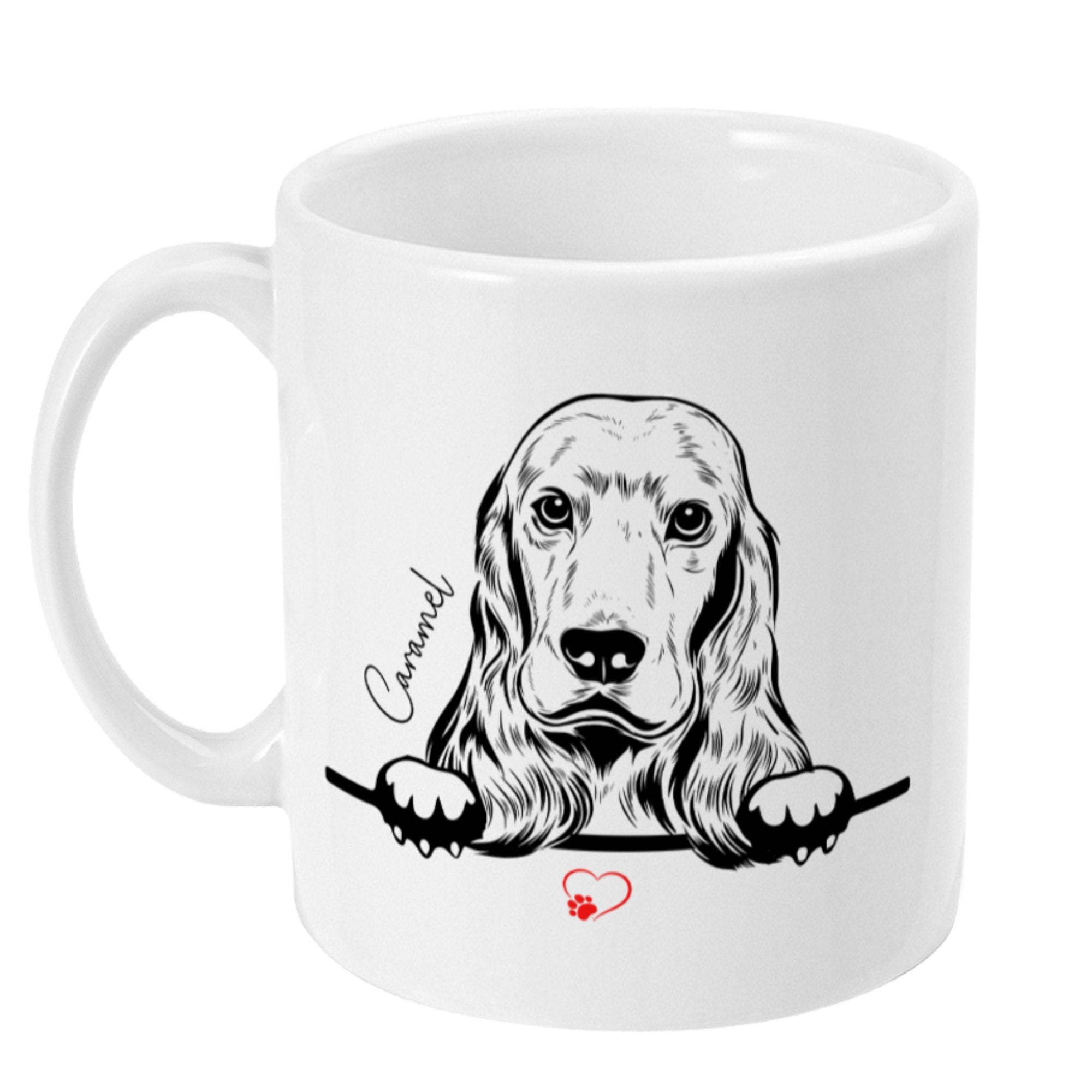 Personalised Dog Name 11oz Ceramic Mug - Sweetie