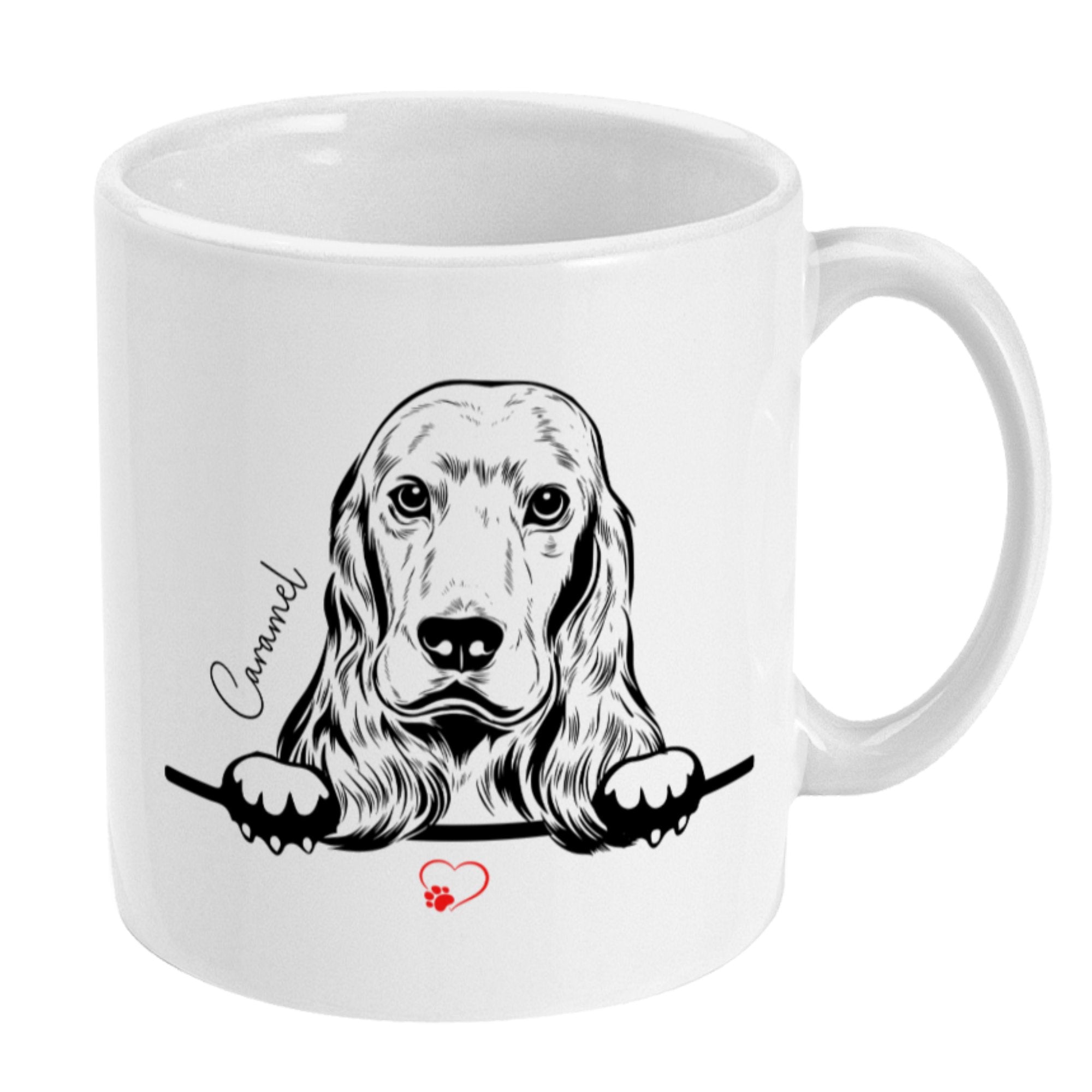 Personalised Dog Name 11oz Ceramic Mug - Sweetie