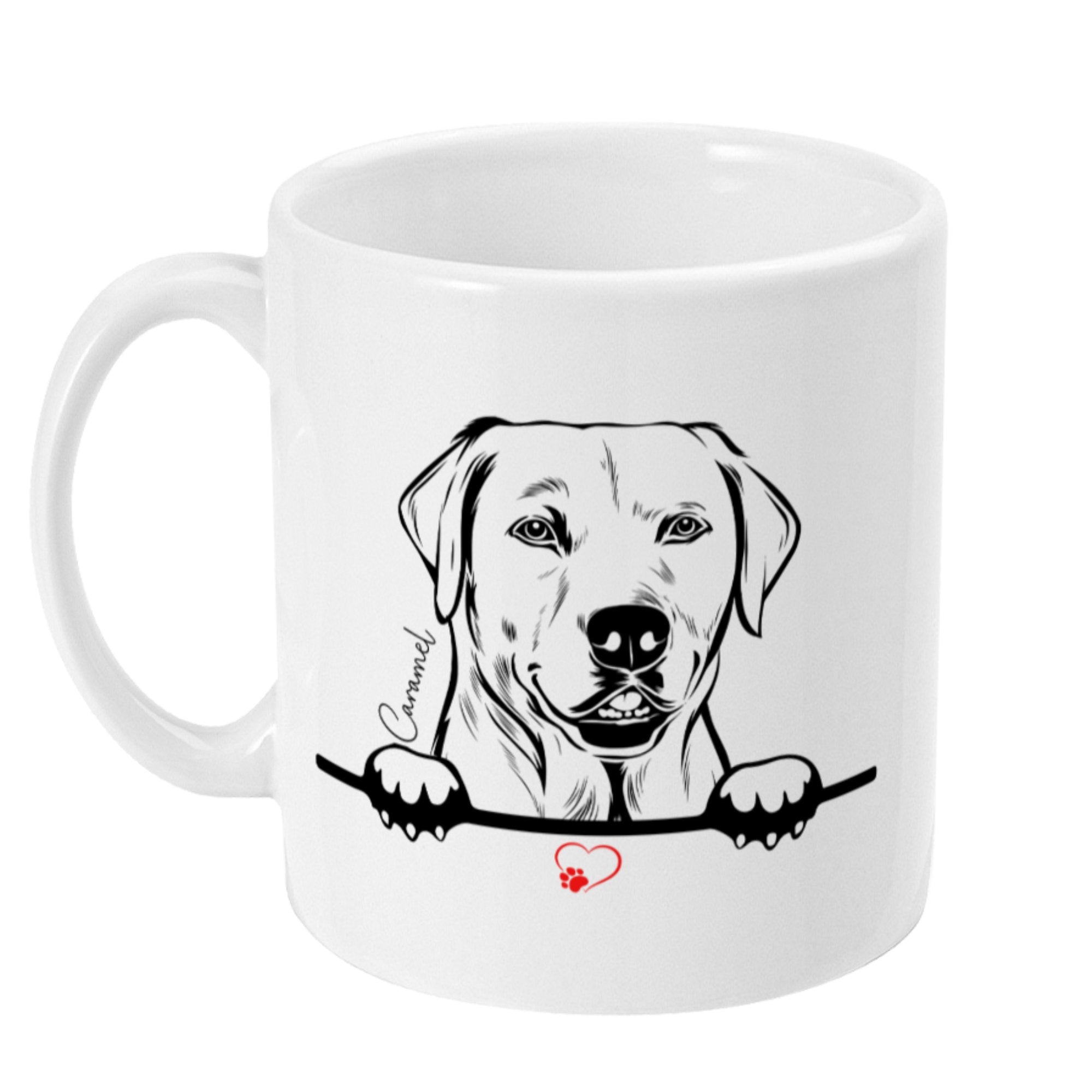 Personalised Dog Name 11oz Ceramic Mug - Sweetie