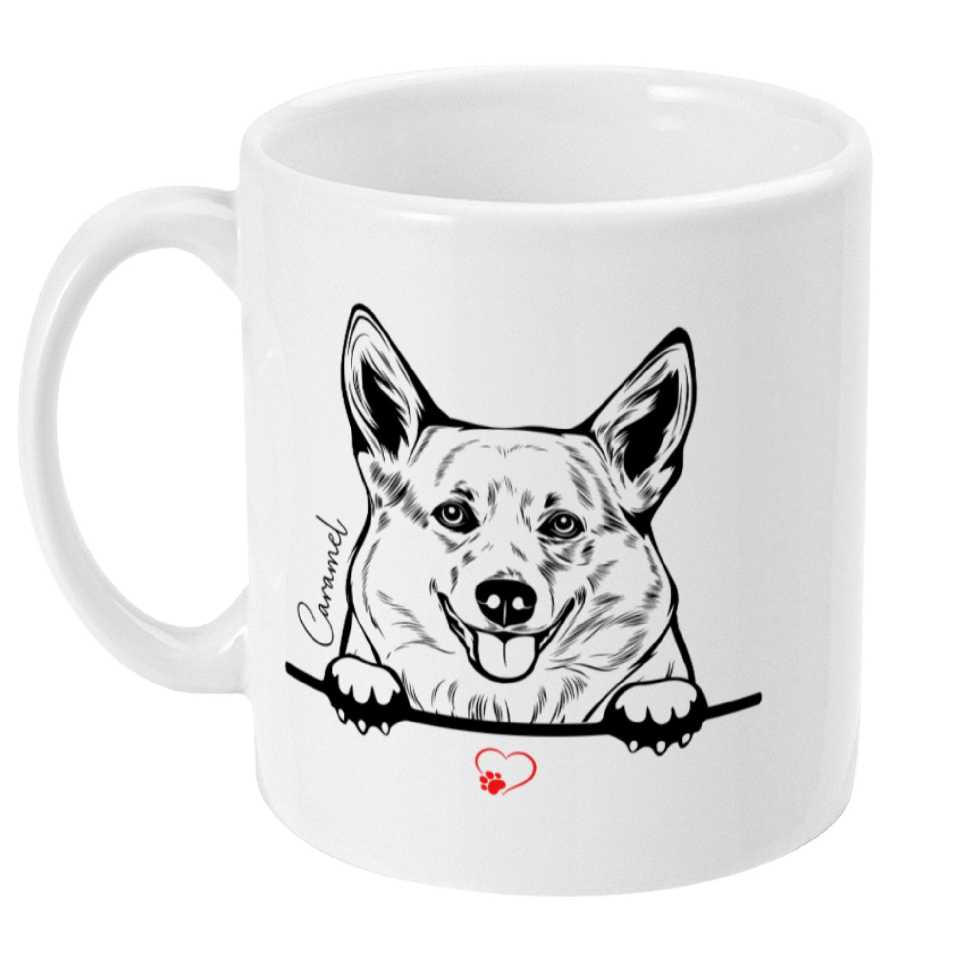 Personalised Dog Name 11oz Ceramic Mug - Sweetie