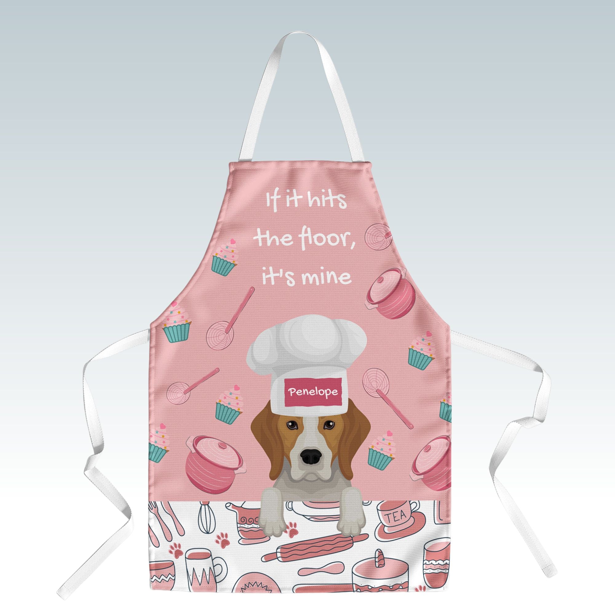 Personalised Dog Name Apron Funny Gift - Sweetie