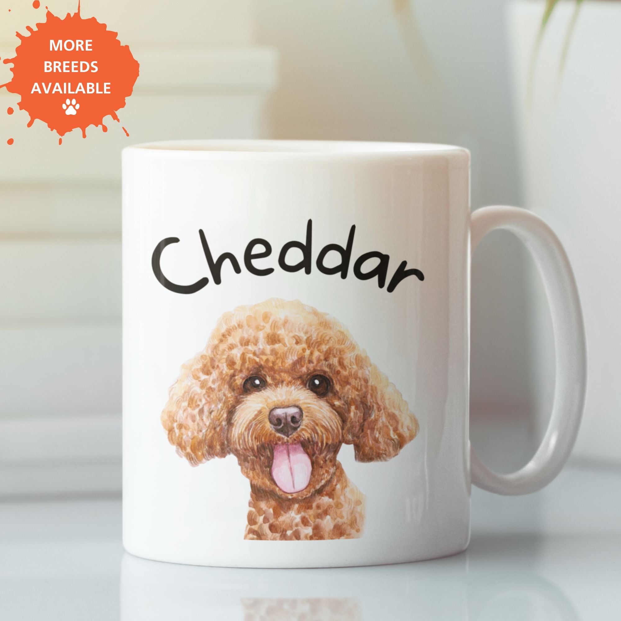 Personalised Dog Name Ceramic Mug 11oz - Sweetie