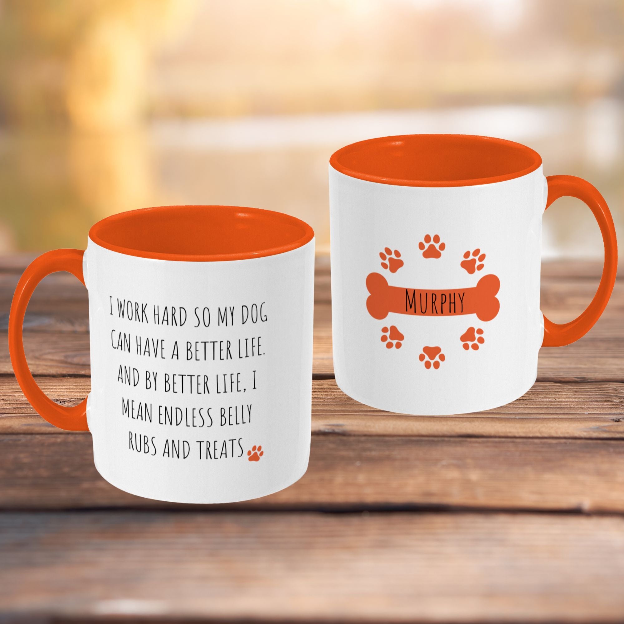 Personalised Dog Name Mug Funny Gift Mug - Sweetie