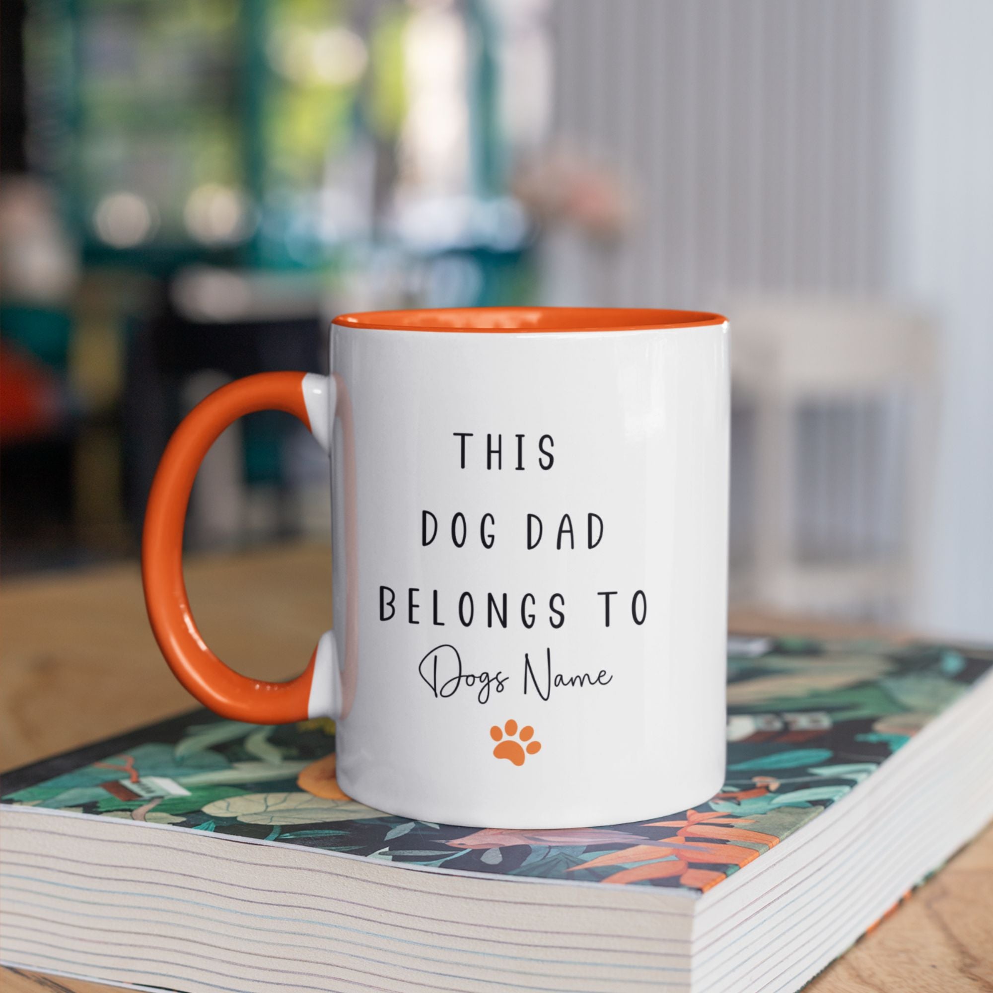 Personalised Mug Dog Dad Belongs To - Sweetie