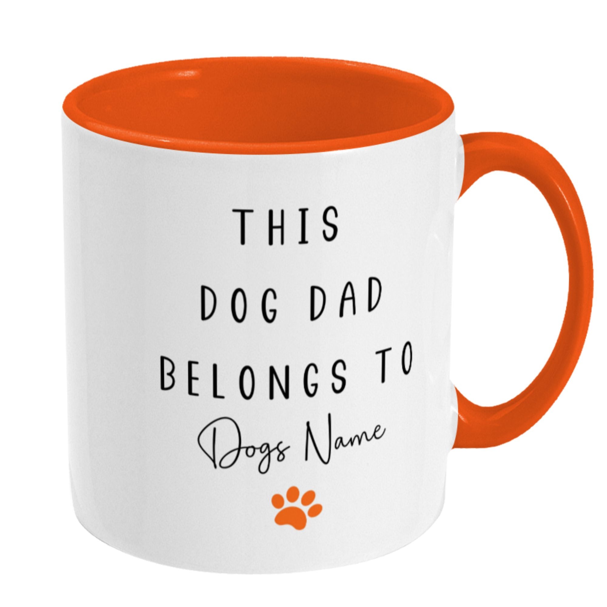 Personalised Mug Dog Dad Belongs To - Sweetie
