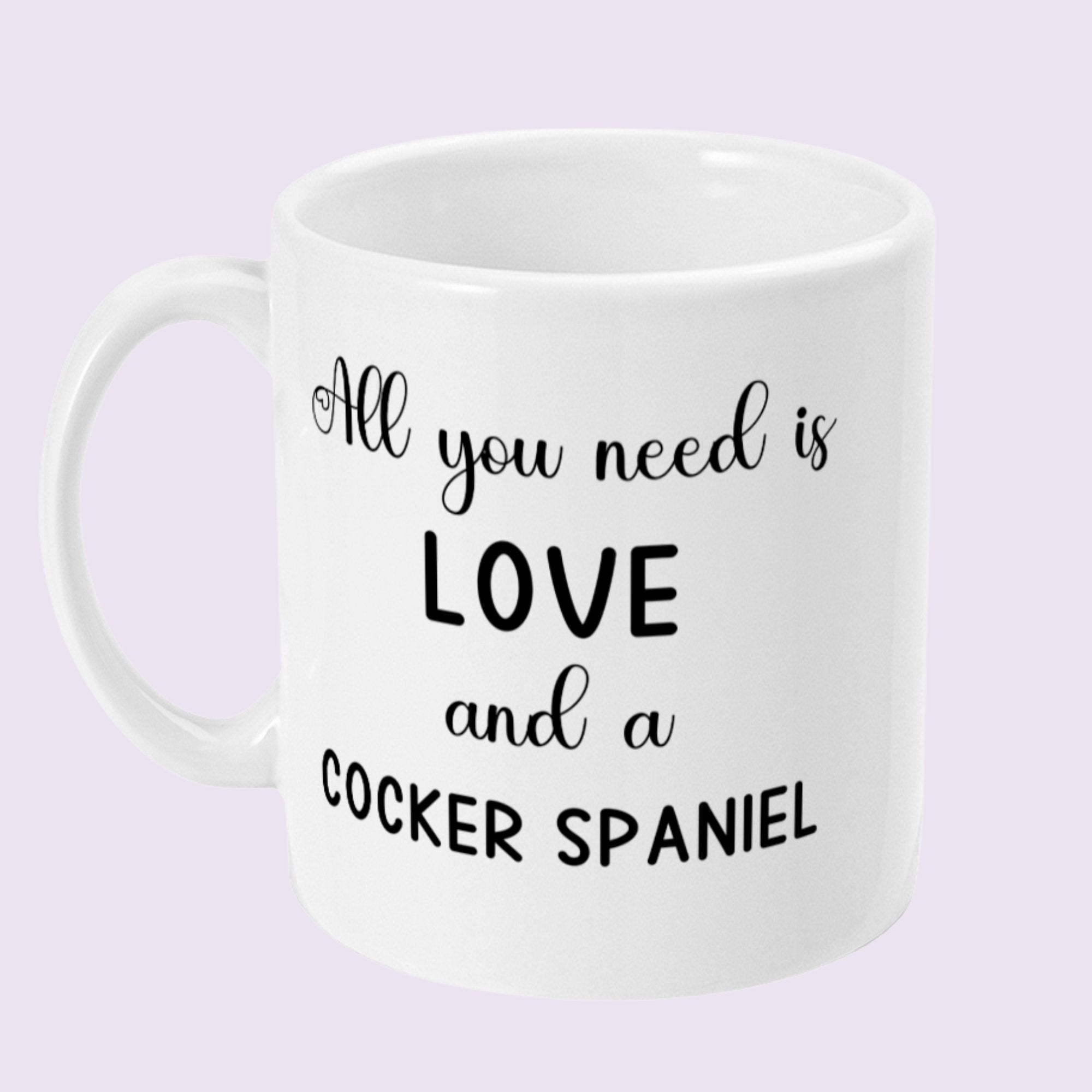 Personalised Mug Name All You Need is Love - Sweetie