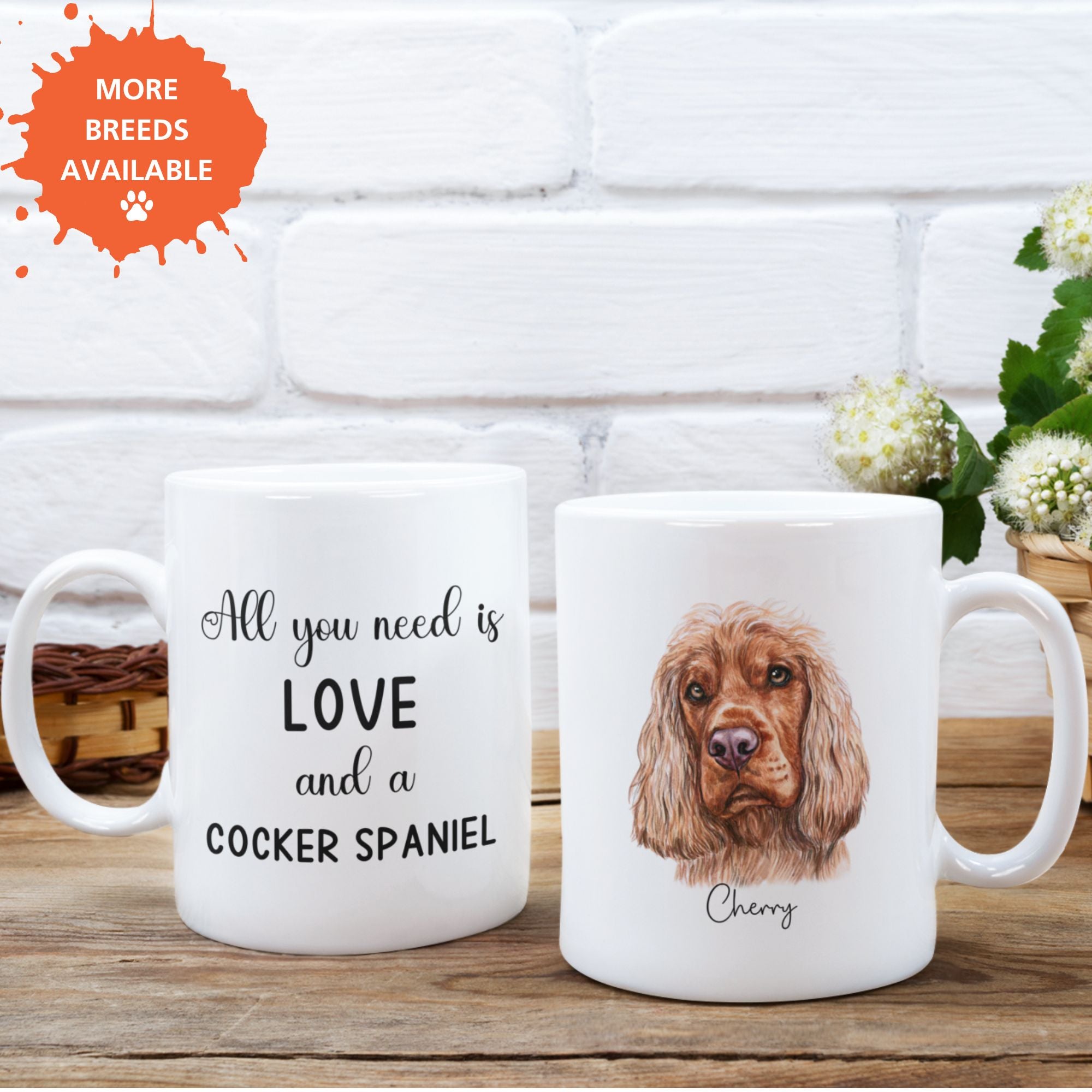 Personalised Mug Name All You Need is Love - Sweetie