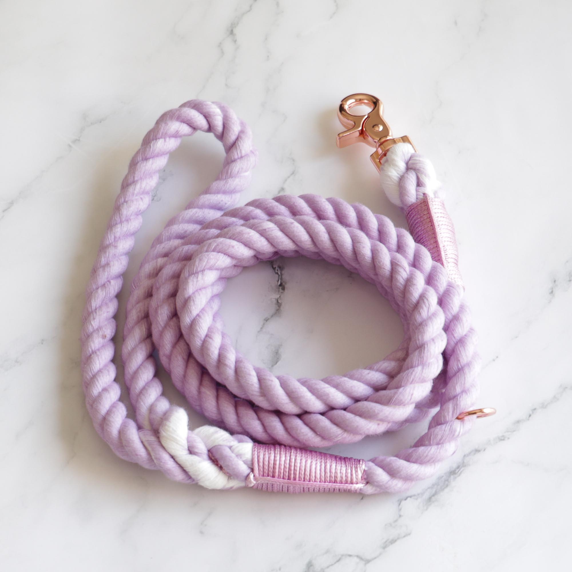 Rope Lead - Lavender - Sweetie